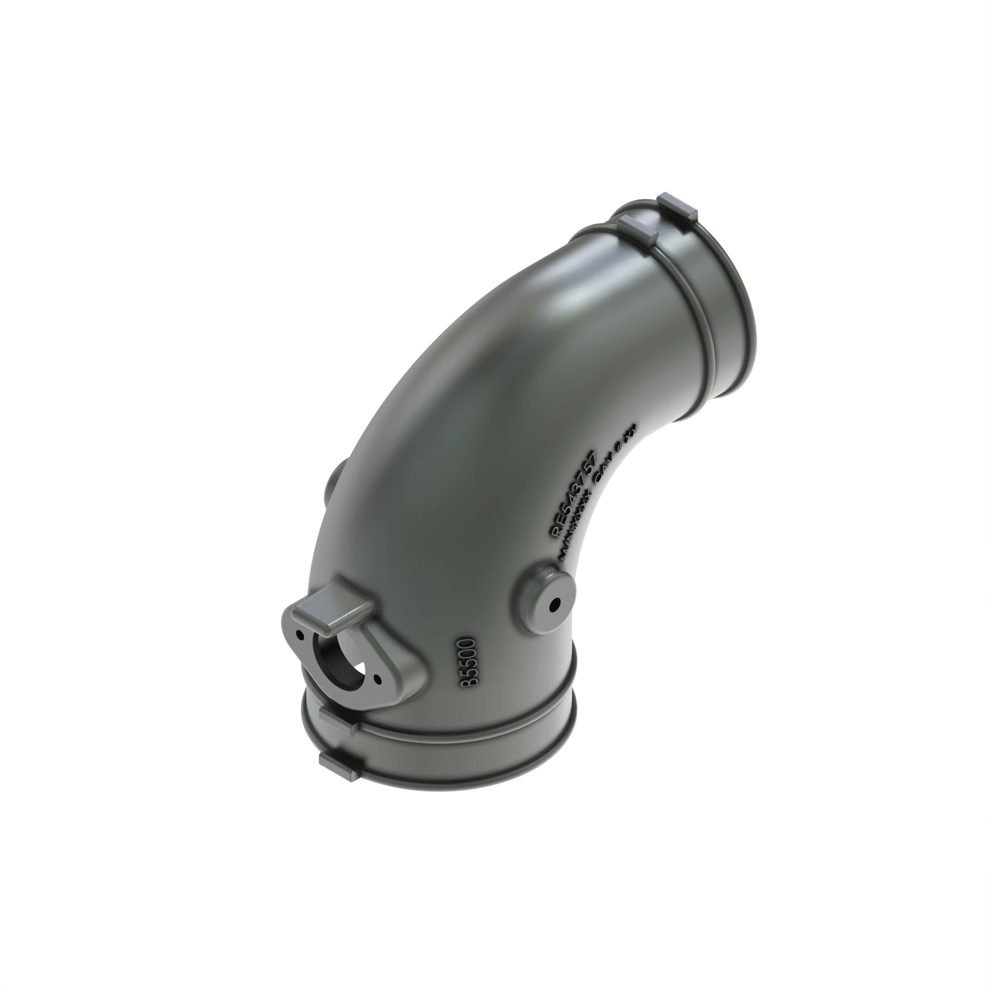 HOSE, TURBO INTAKE, 90 DEGREE TUBE
