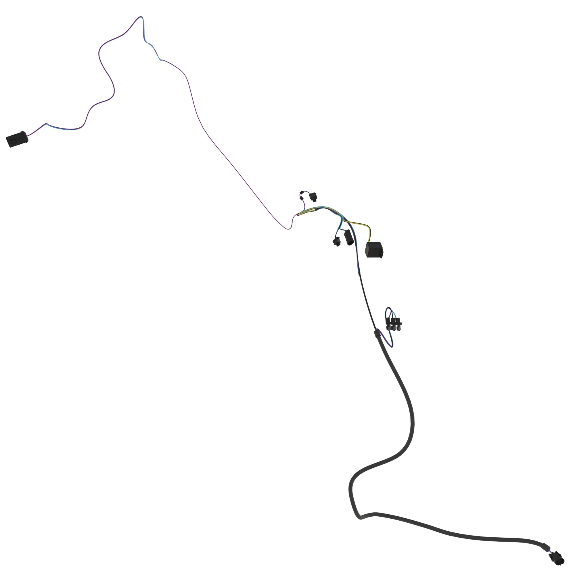John Deere Backup Alarm Wiring Harness - AL163891
