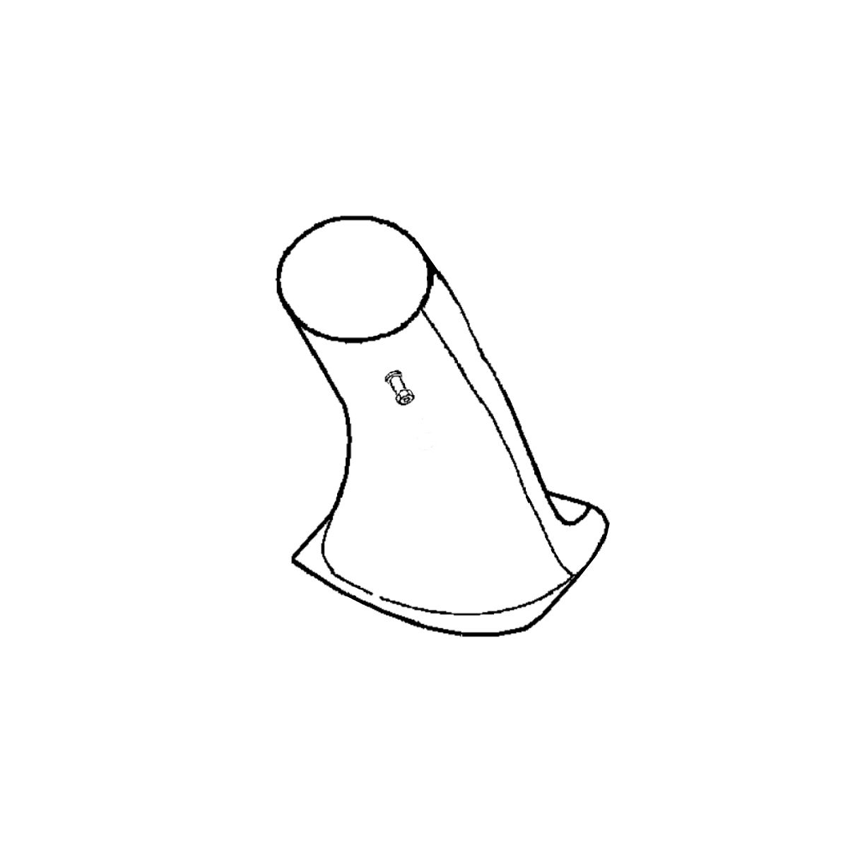 John Deere Lower Discharge Chute Assembly - AM126221