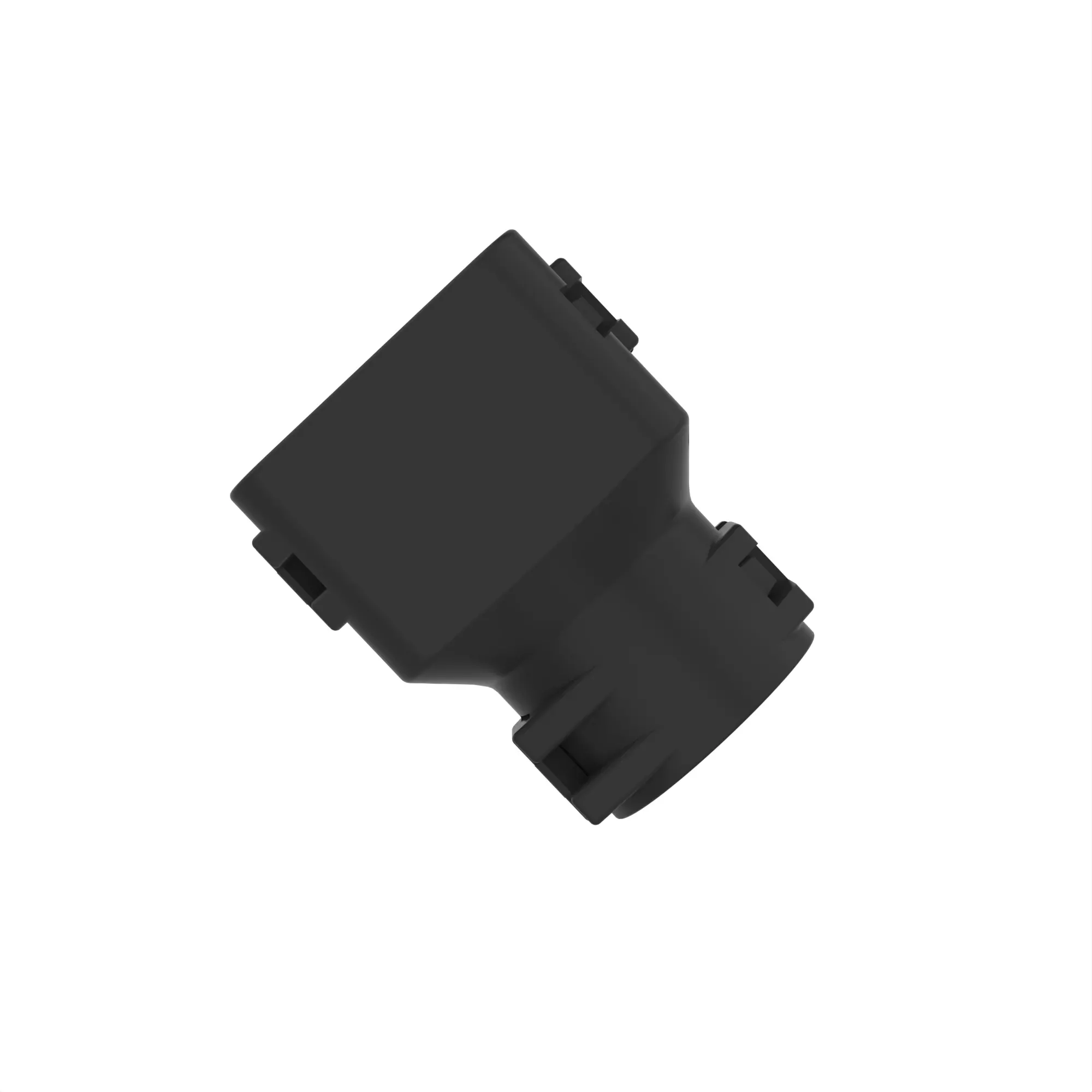 ACCY TYCO AS16 BACKSHELL BLK PLSTC