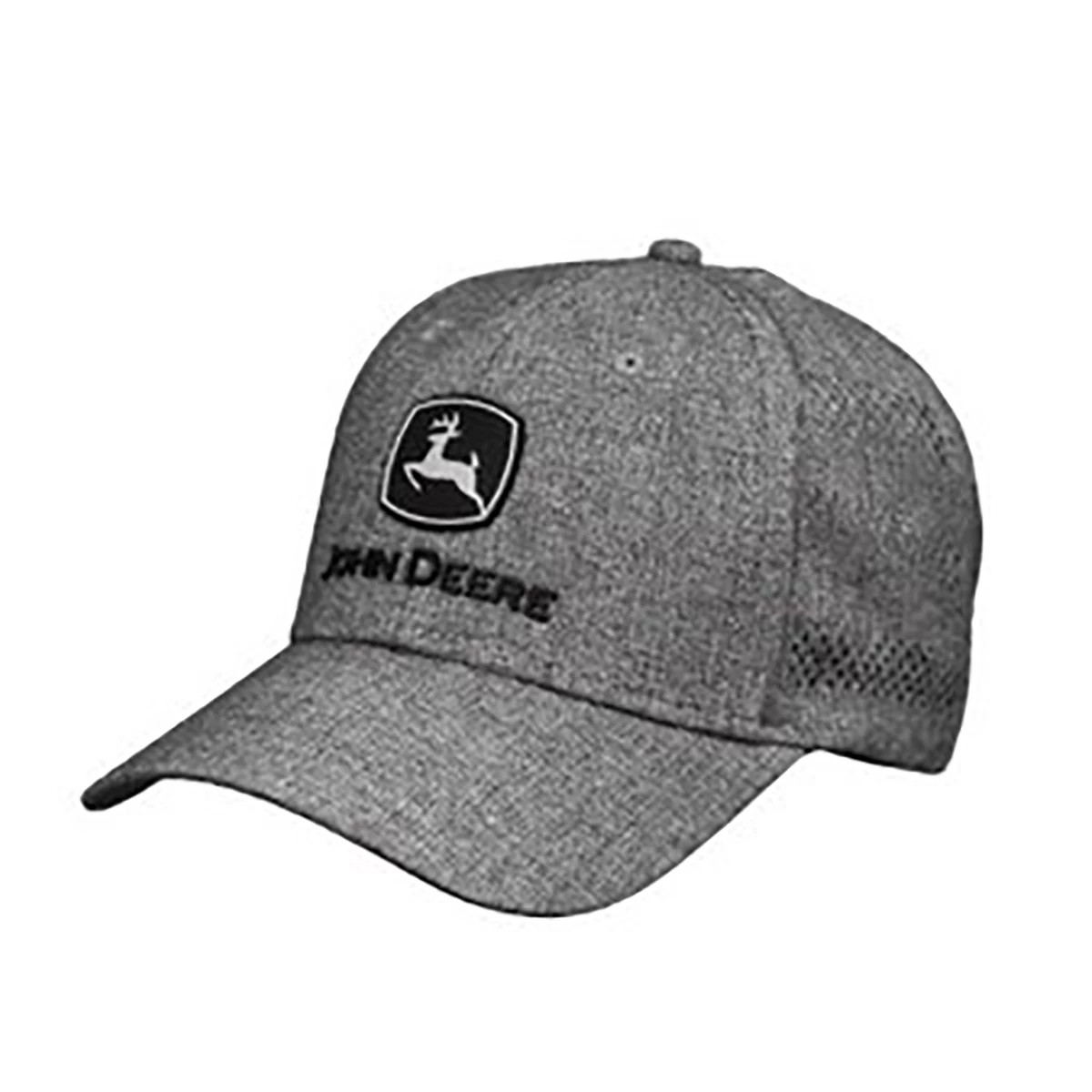 Men's Charcoal Stretch Hat | Shop.Deere.com