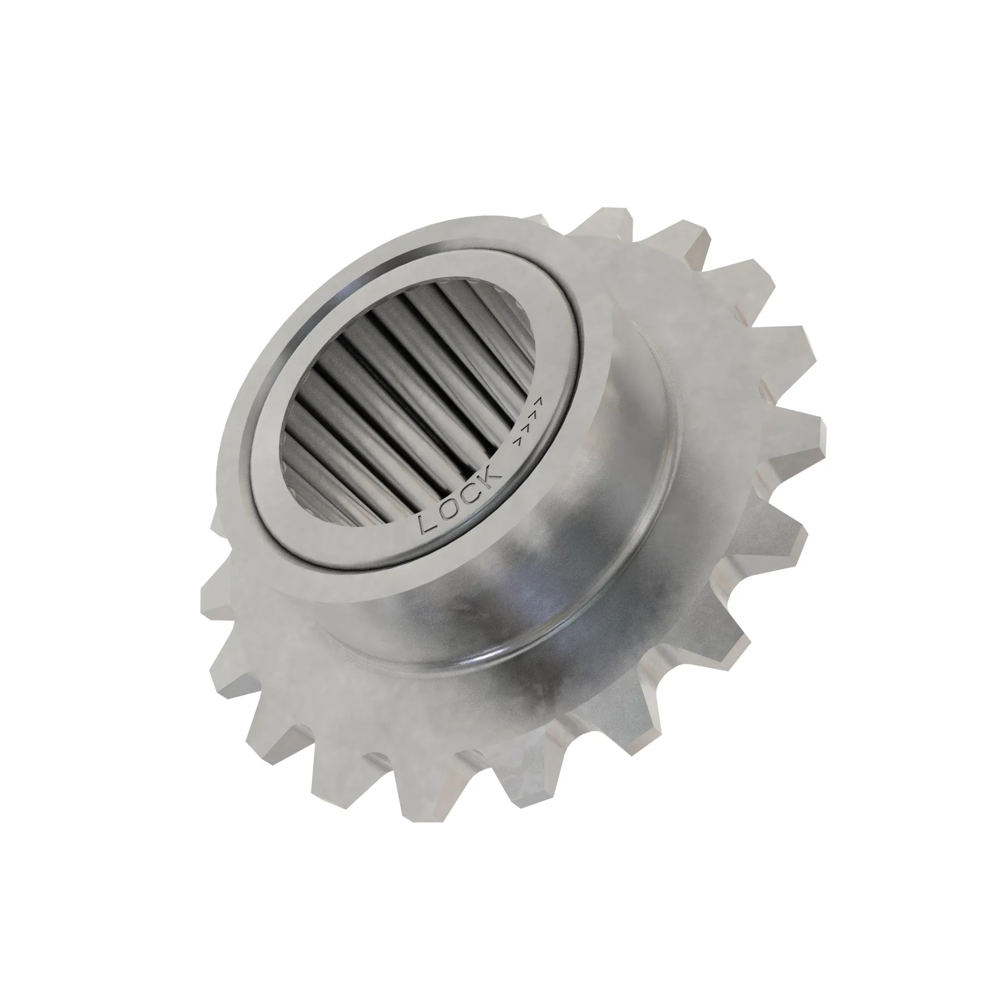 John Deere Roller Chain Sprocket with Bearing, 20 Teeth - AMT2864