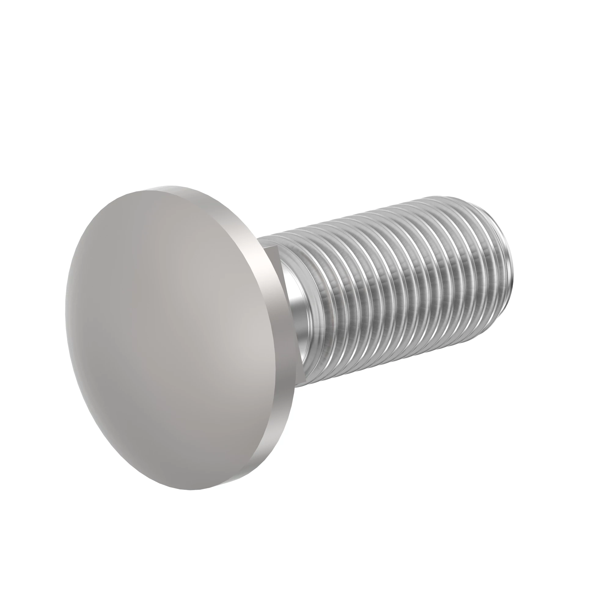 JDI‪×JOLED 03H2070: Round Head Square Neck Bolt, 3/8