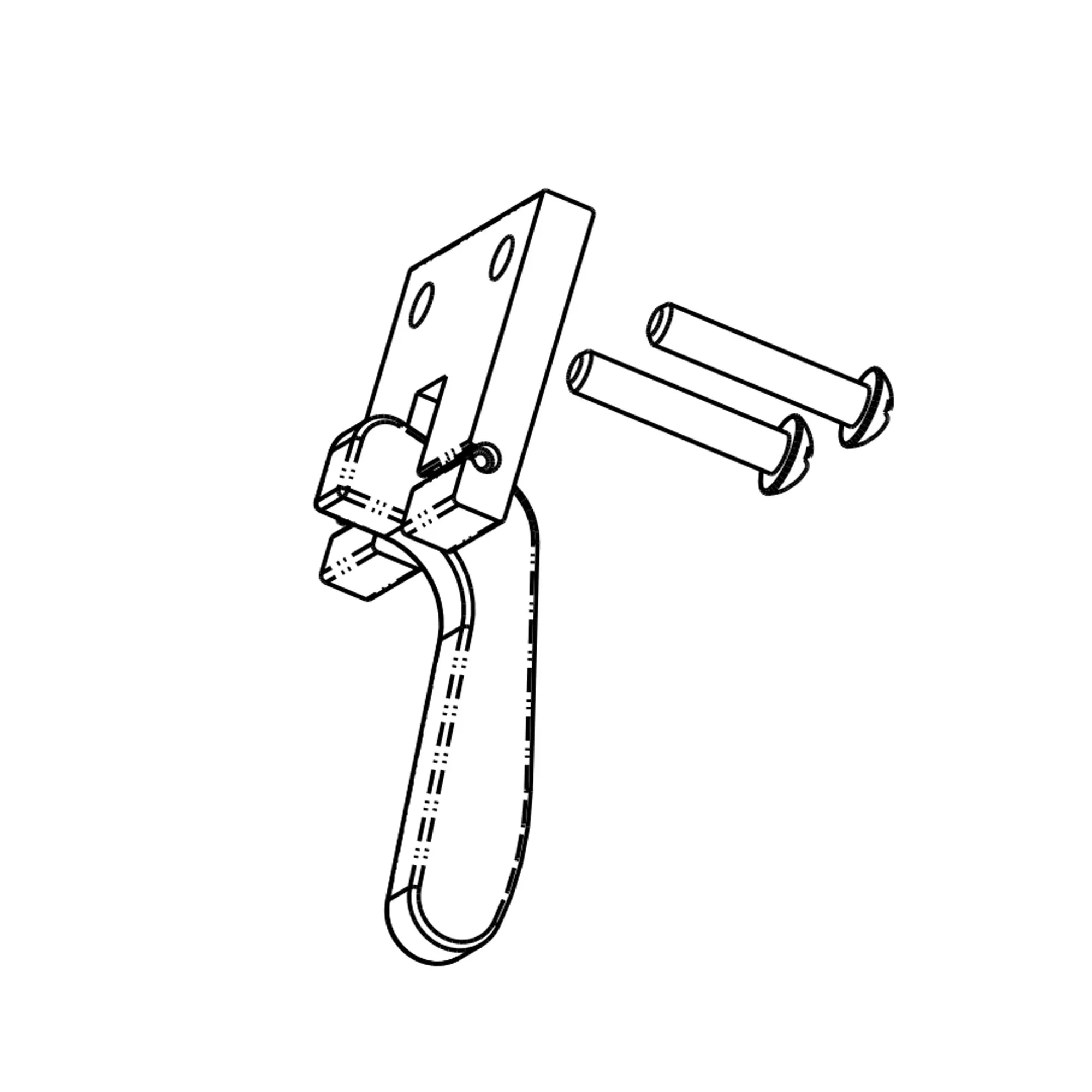 John Deere Friction Lock Latch Kit - AT546393
