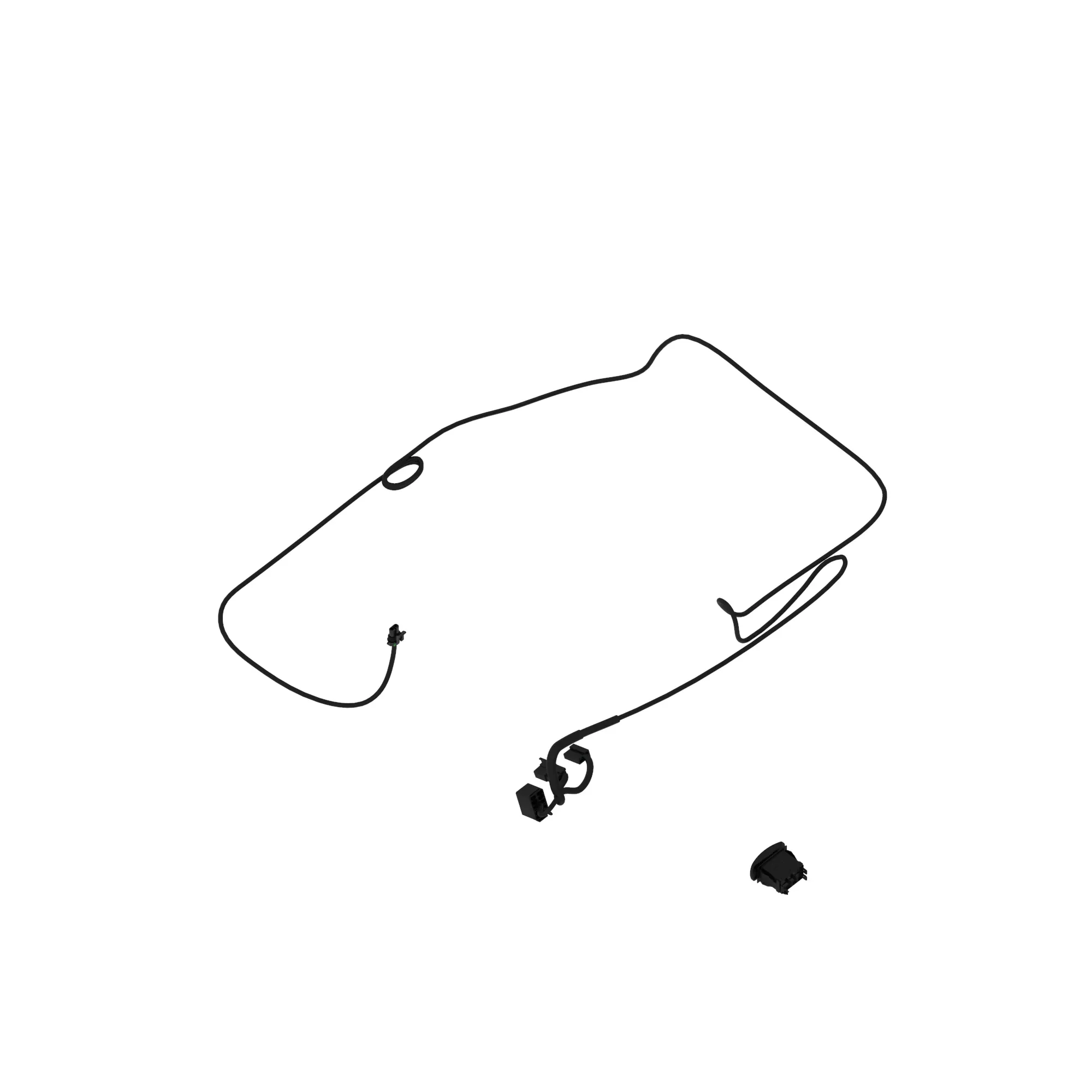 John Deere Beacon Light Harness Kit - BM26181