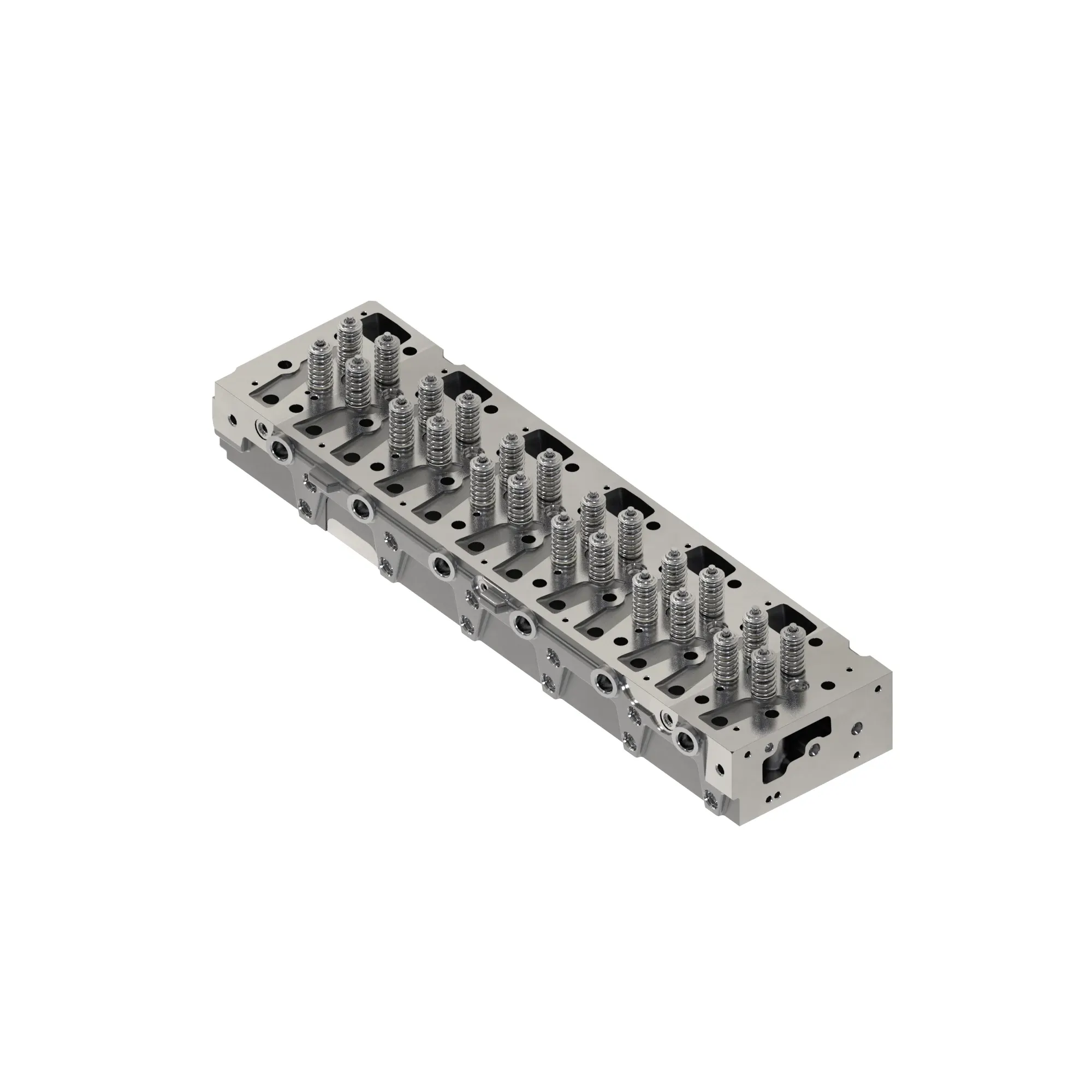 John Deere Cylinder Head with Valves - RE523680