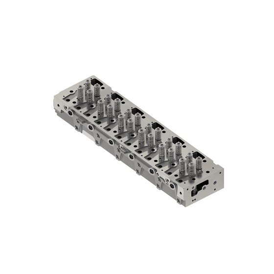 John Deere Cylinder Head with Valves - RE523680