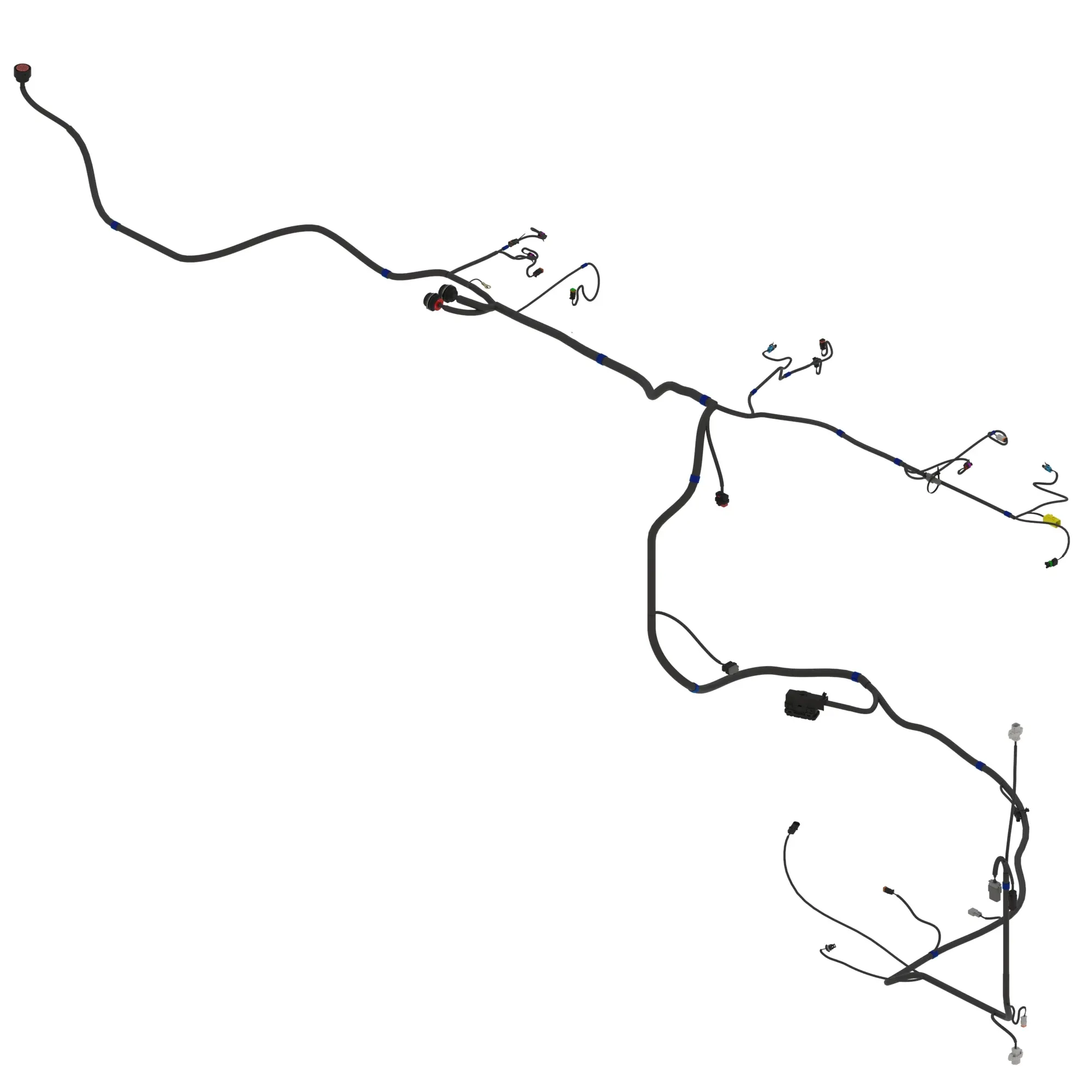 John Deere Frame Wiring Harness, Left Side - AT446185