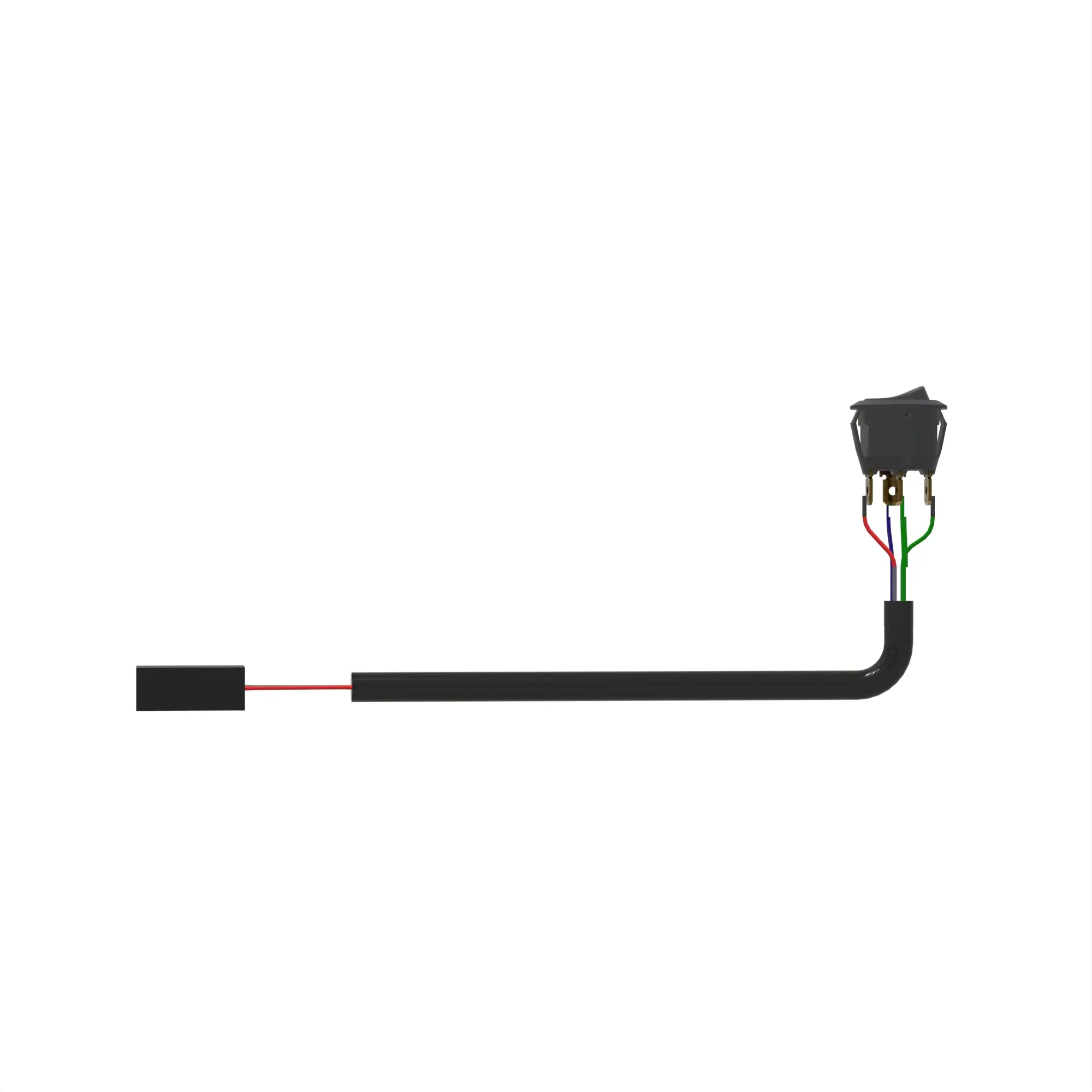 TOGGLE/ROCKER SWITCH, HVS LEVEL SEL