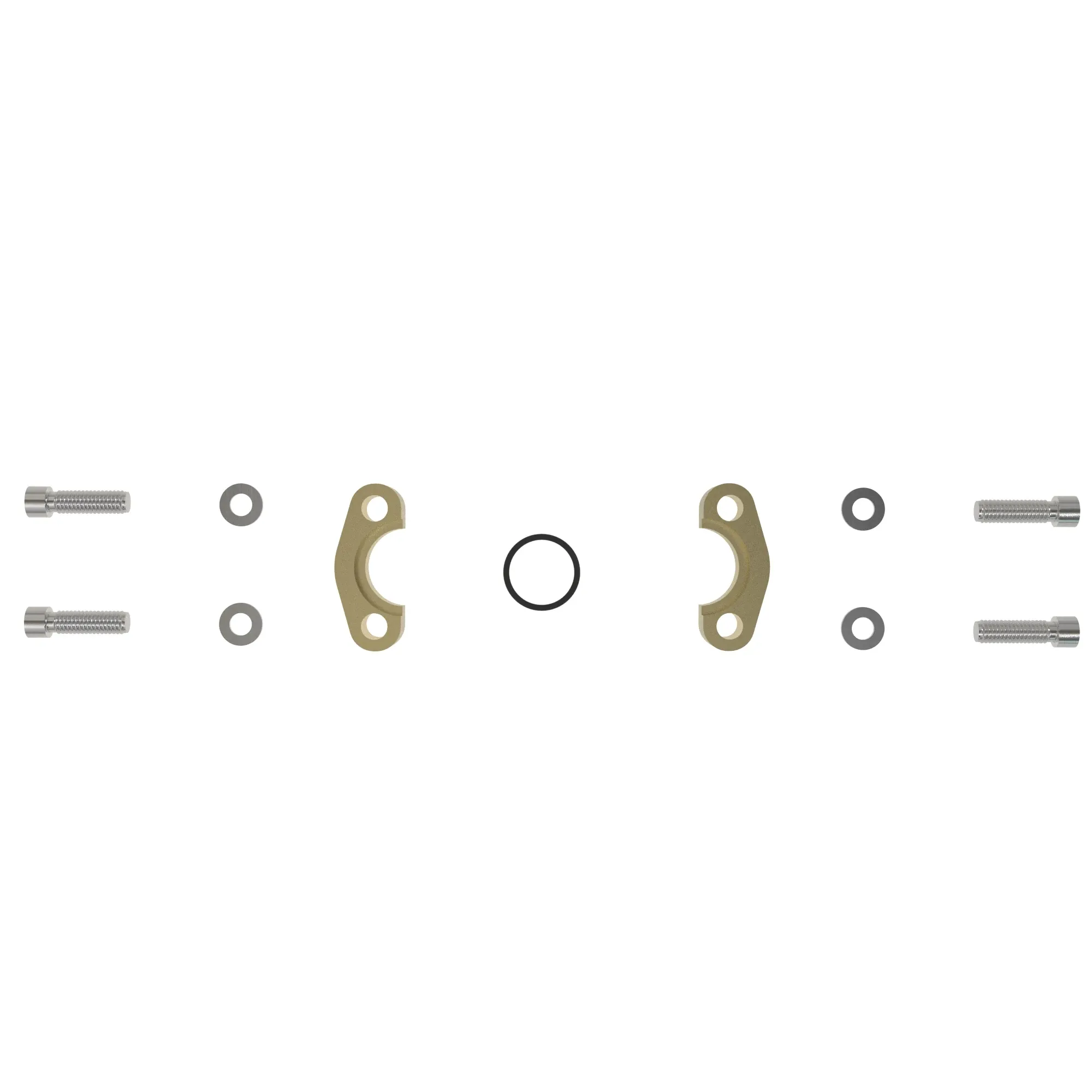 4 BOLT FLANGE KIT ISO 6162-2 32 (-20 CODE 62)