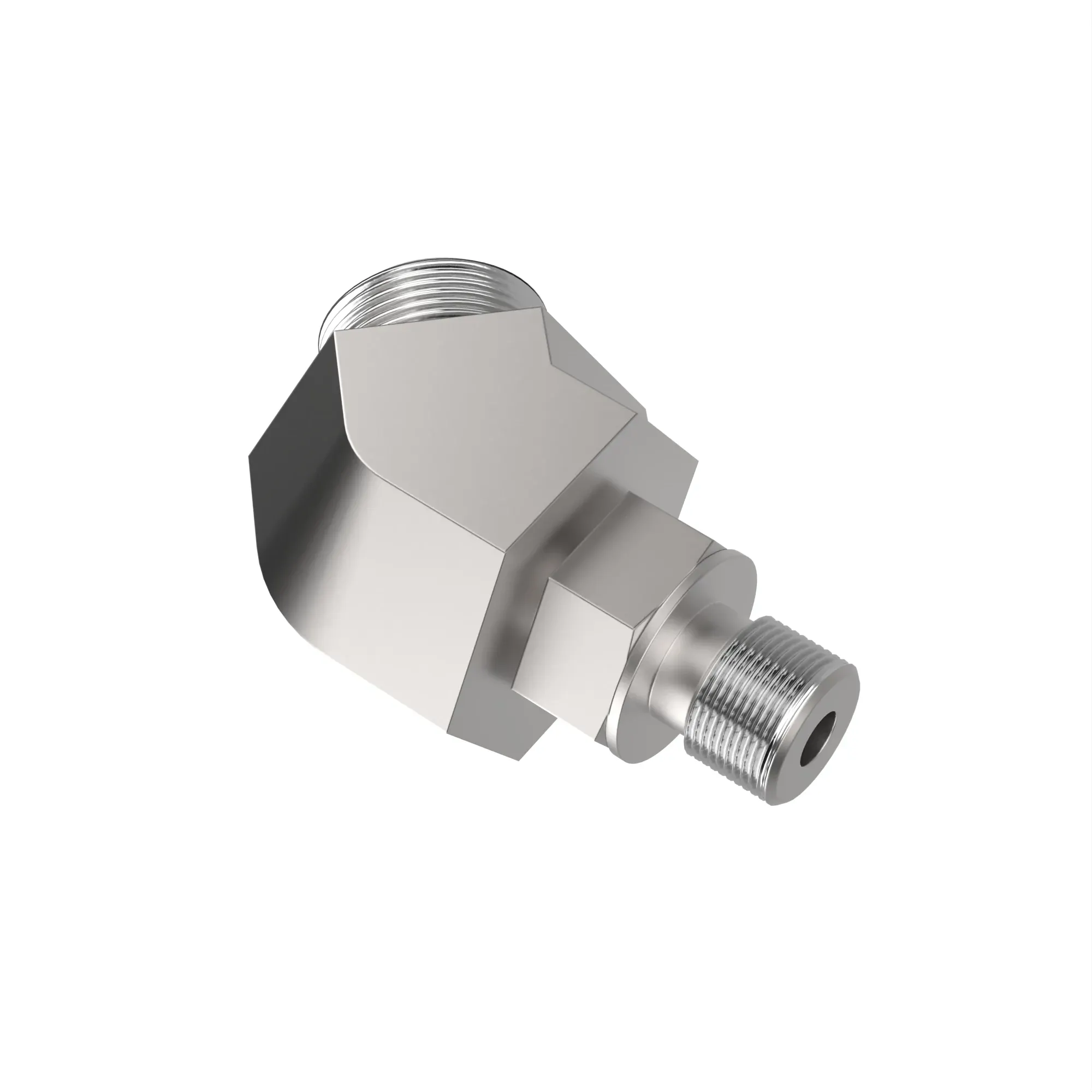 JDS38.1 45 DEG ADJ STUD ELBOW,ORFS