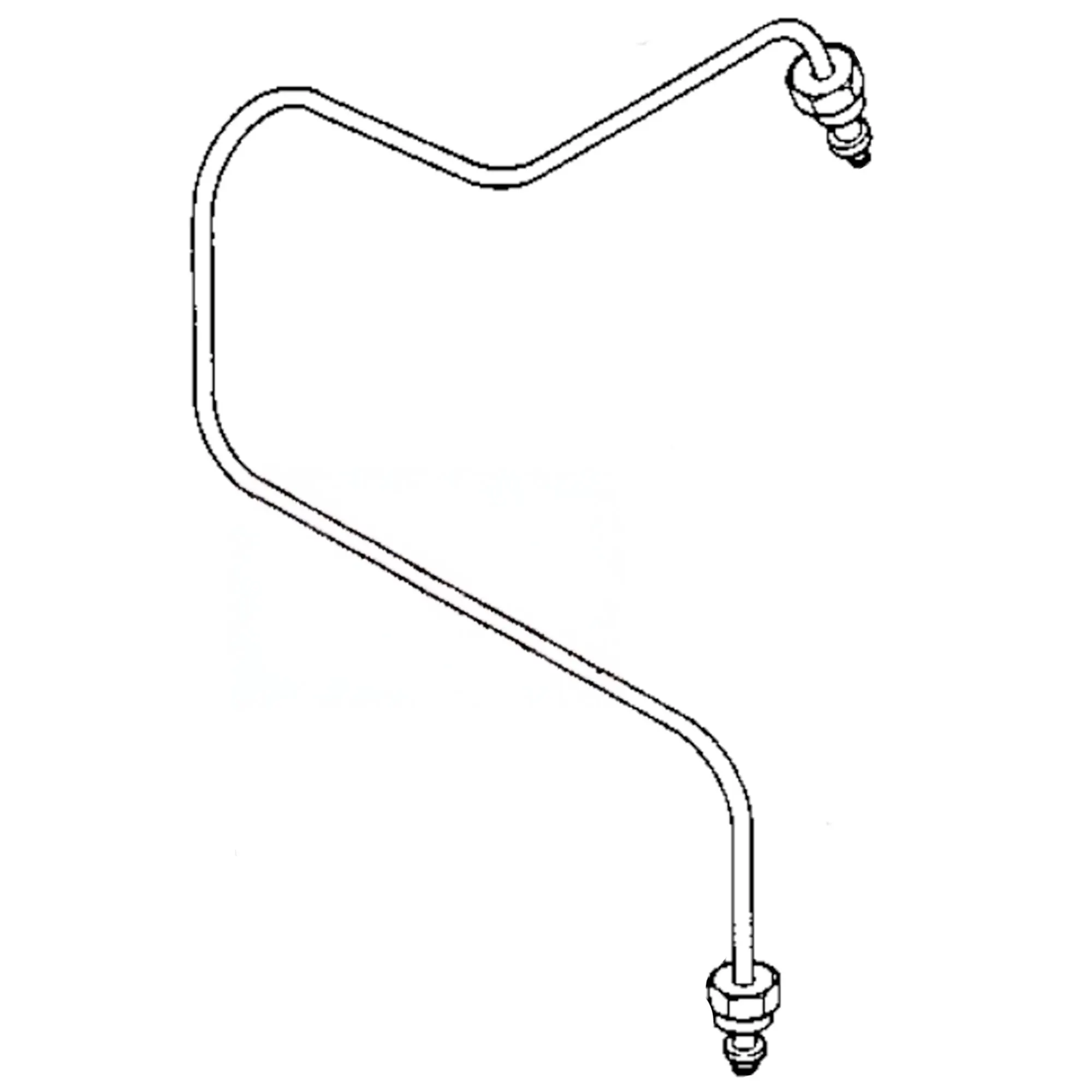 John Deere Fuel Line, No 3 - RG60173