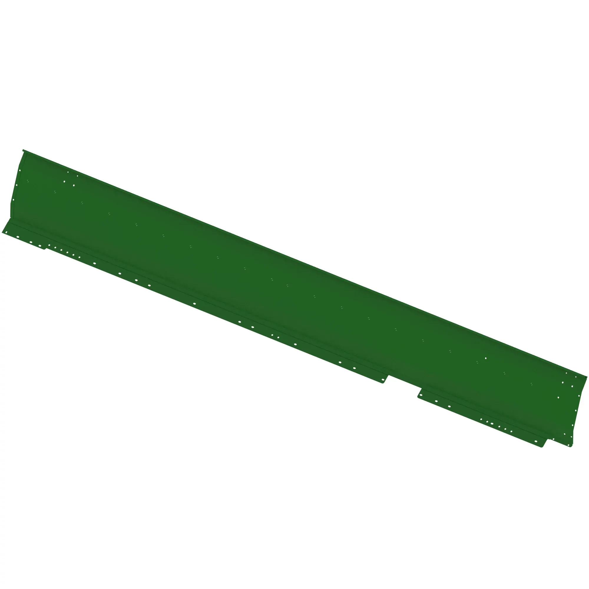 John Deere Right Side Back Draper Panel Sheet - HXE28822