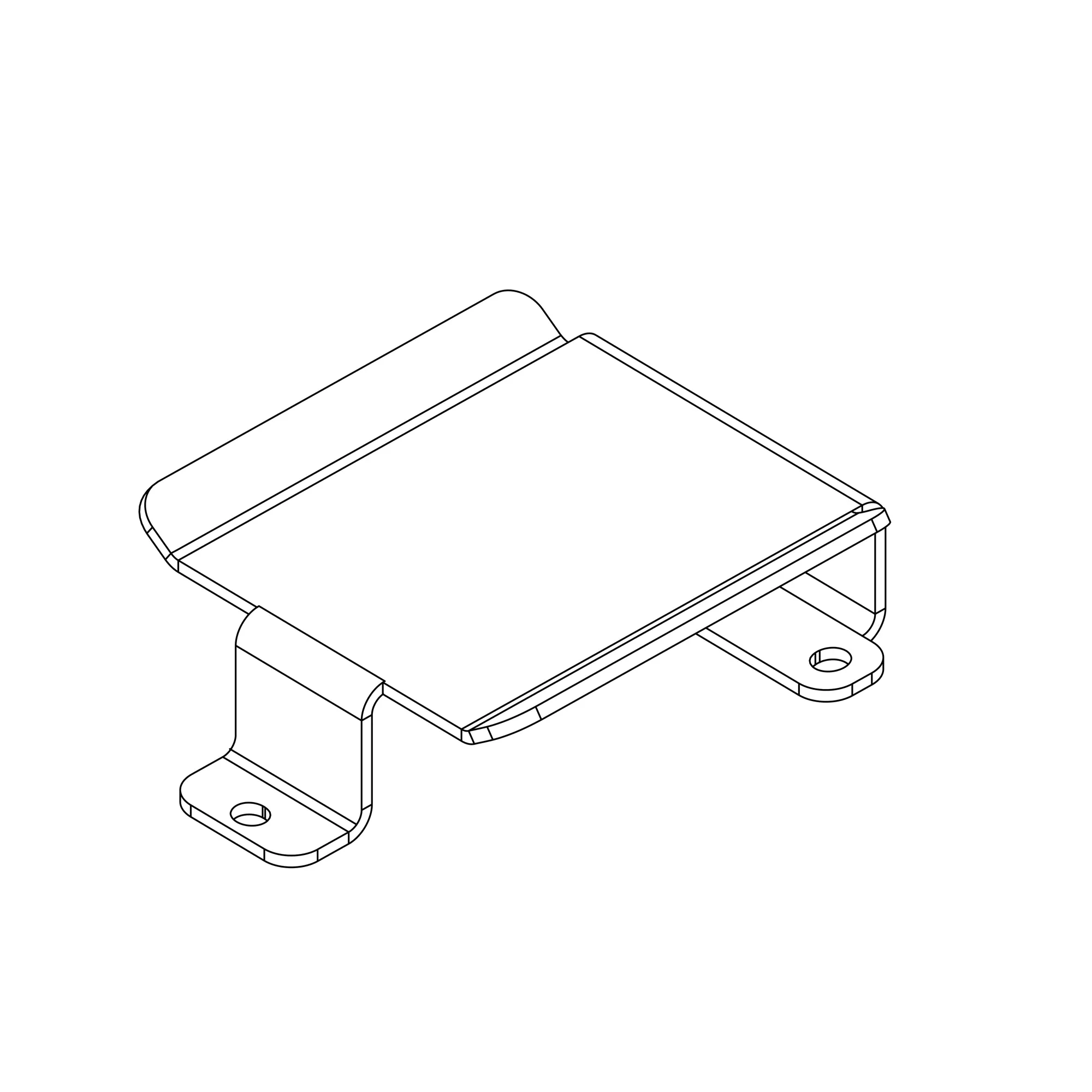 John Deere Hagie Bracket - 5HG694017