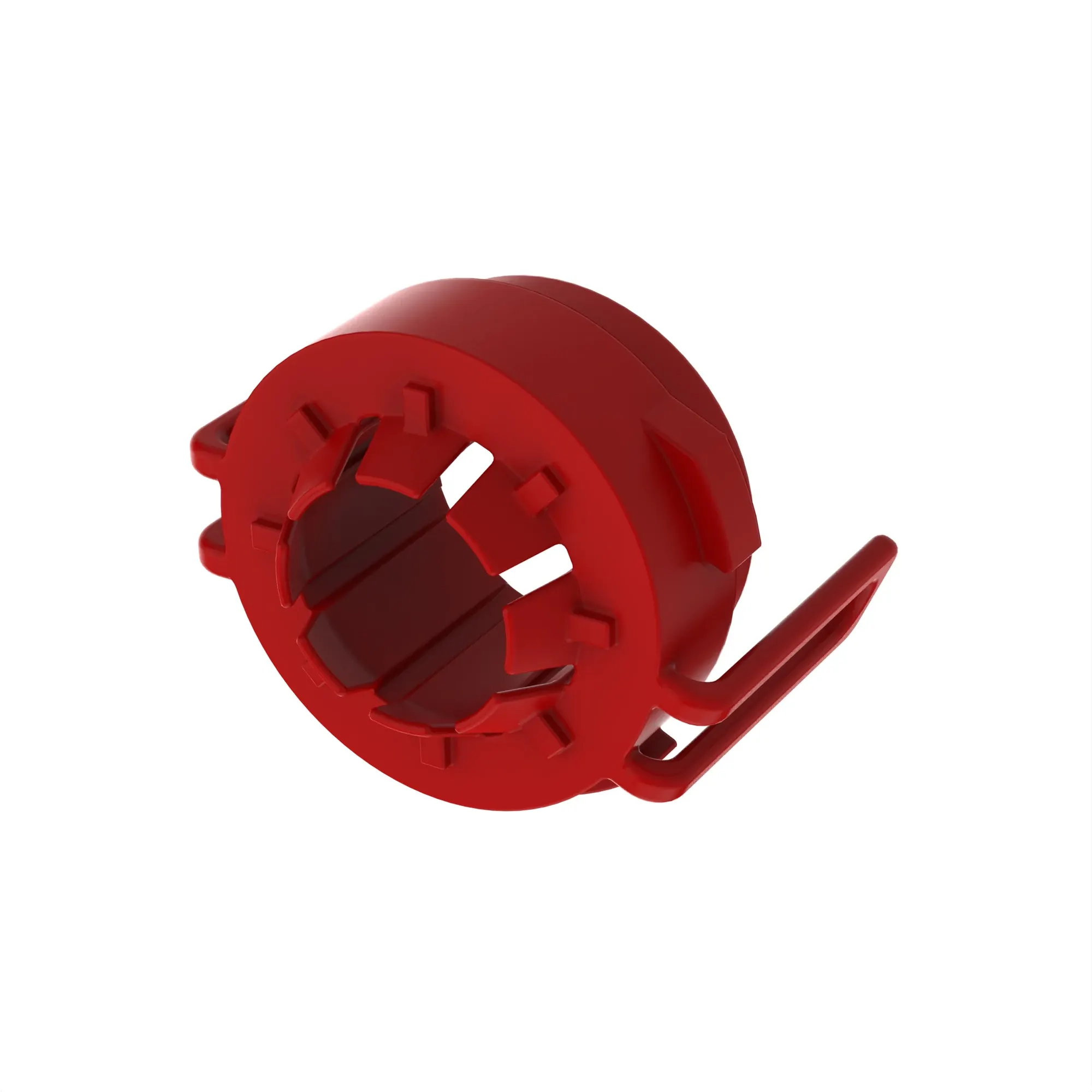 ACCY DELPHI TPA SECLOCK RED PLSTC