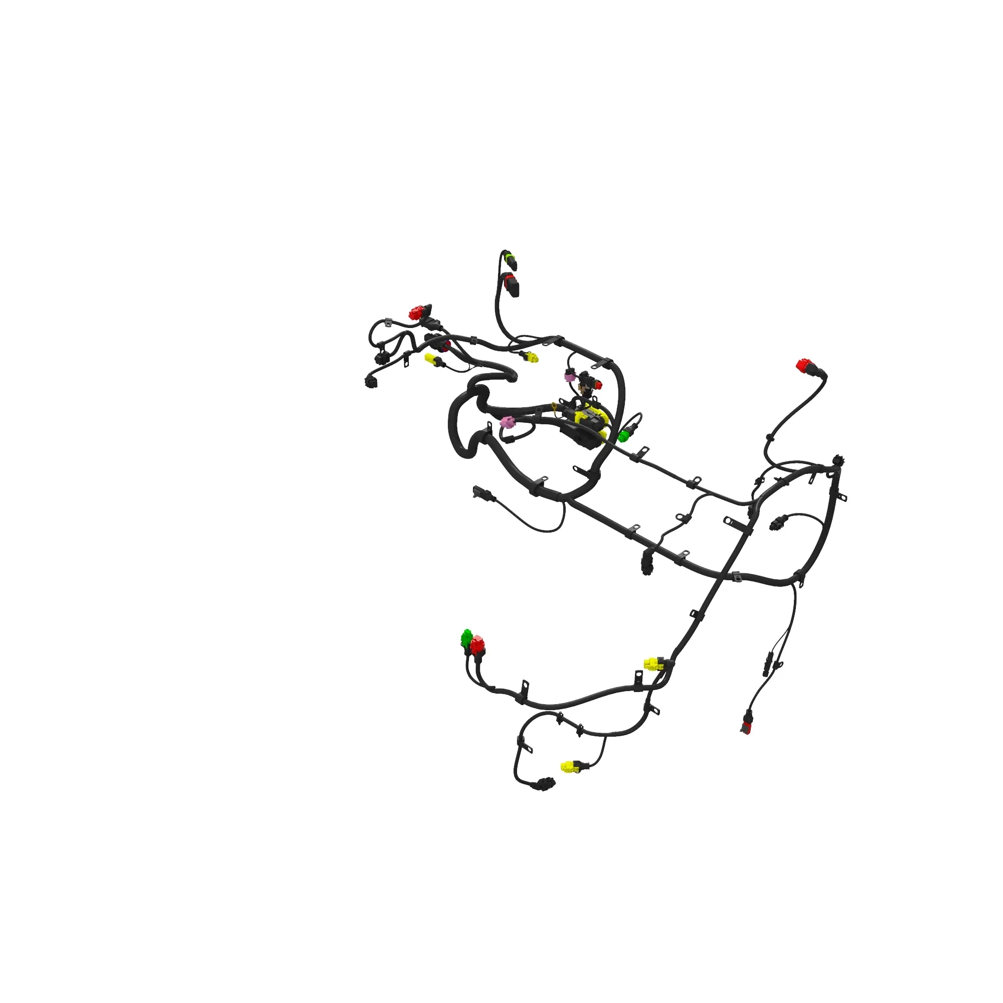 John Deere Engine Wiring Harness, Level 32 - DZ10718