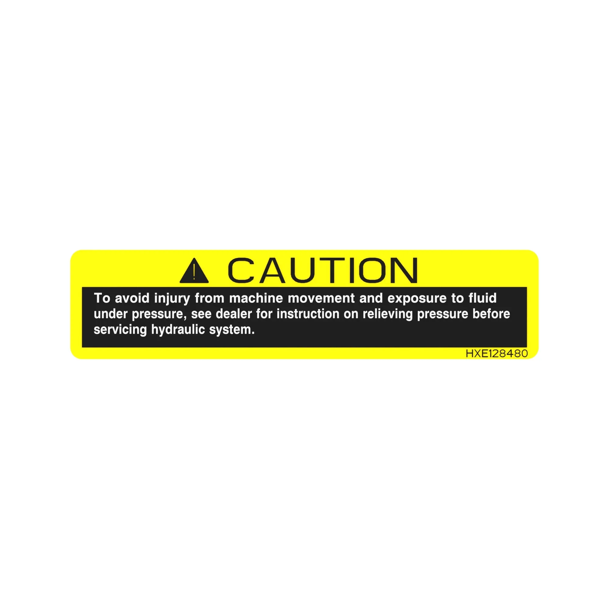 John Deere Label - HXE128480
