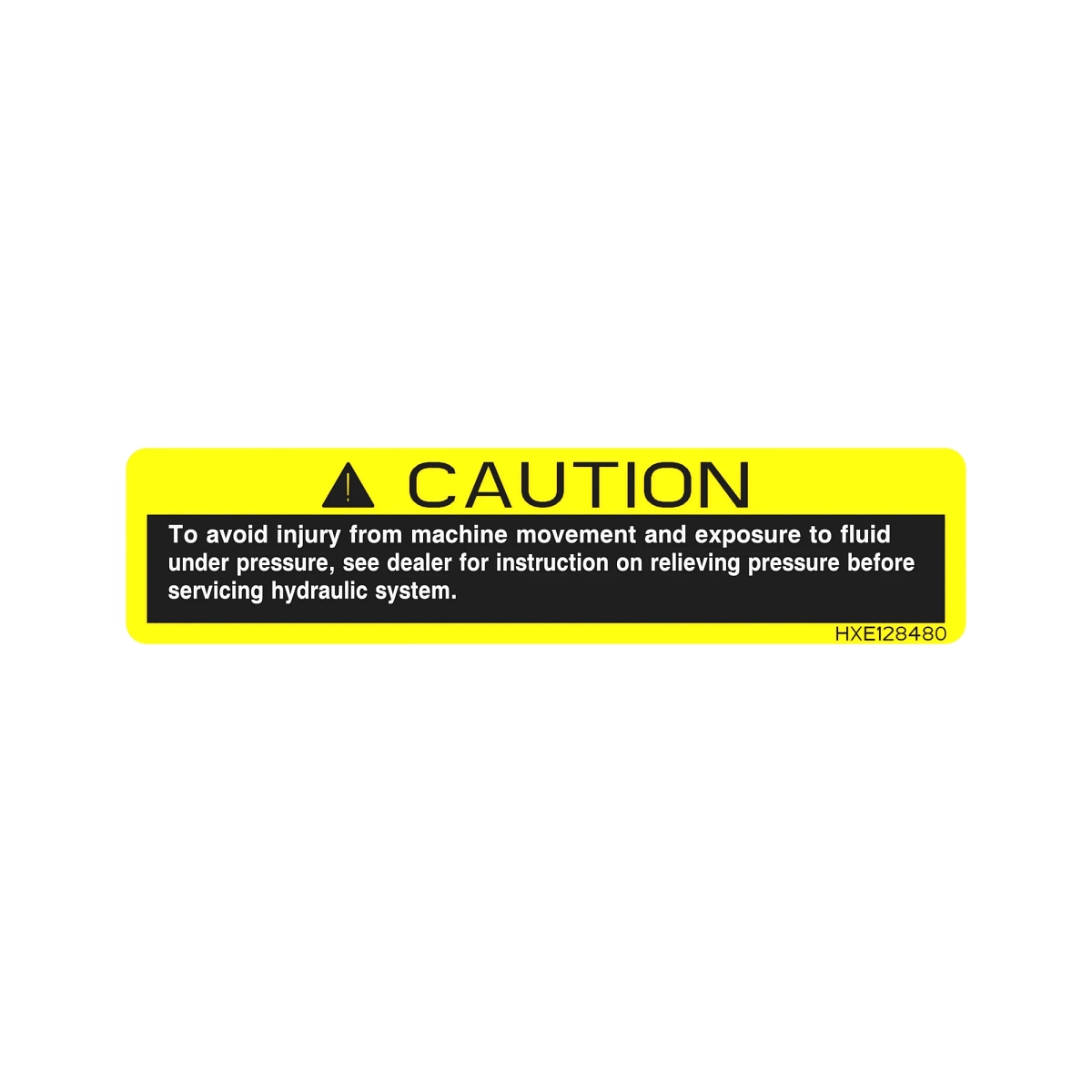John Deere Label - HXE128480