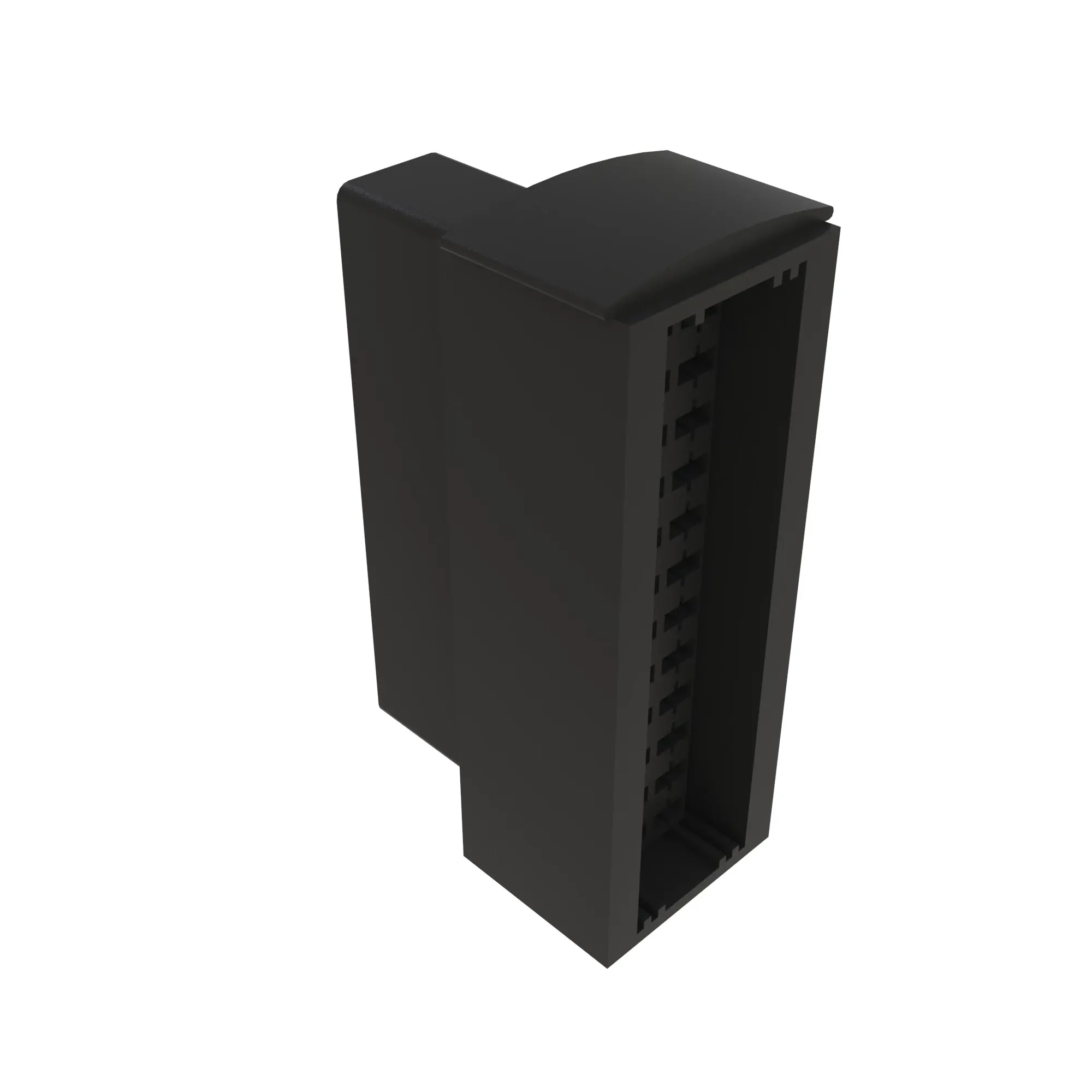 CONN TYCO JPT 24W FS BLK PLSTC