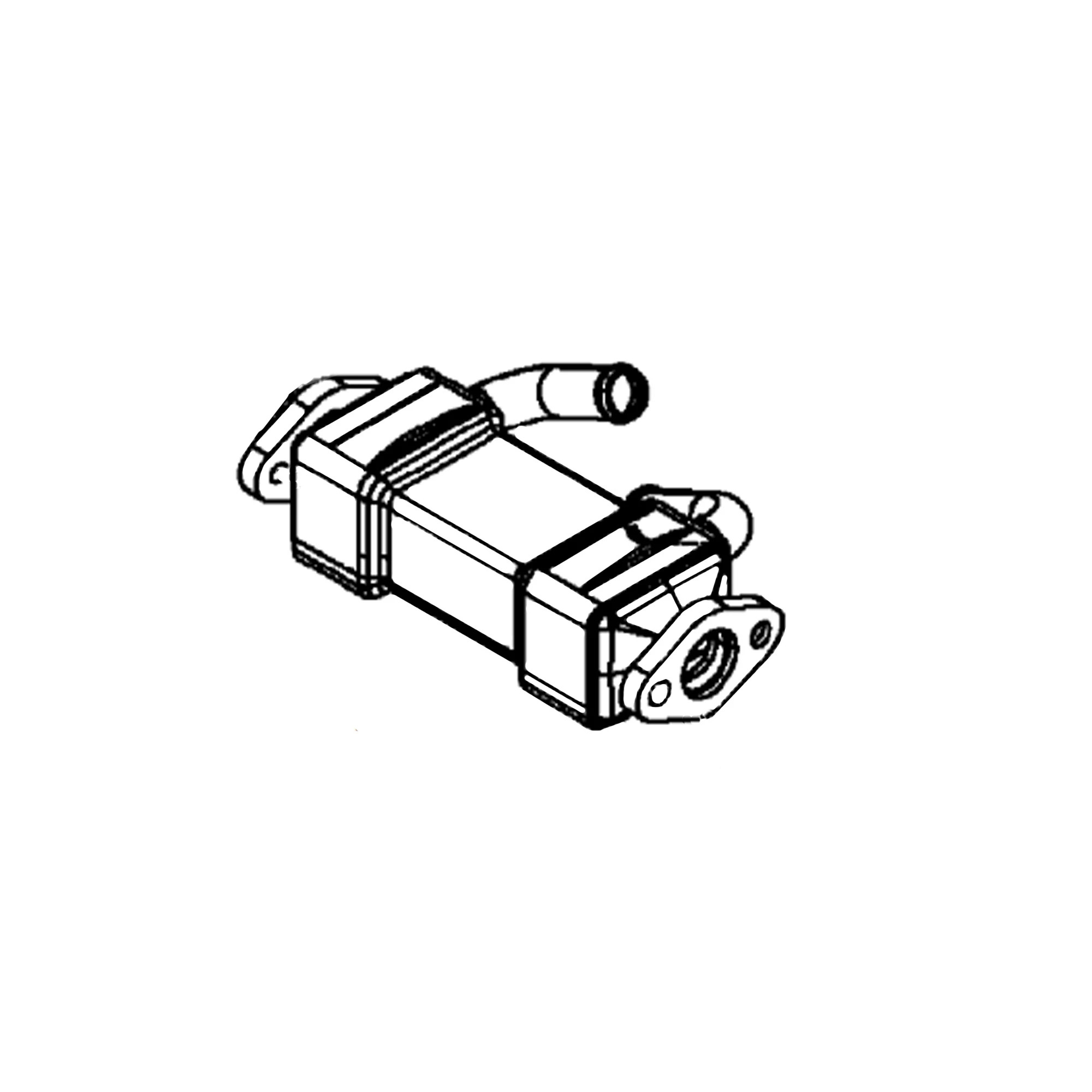 John Deere EGR Cooler - MIU802120