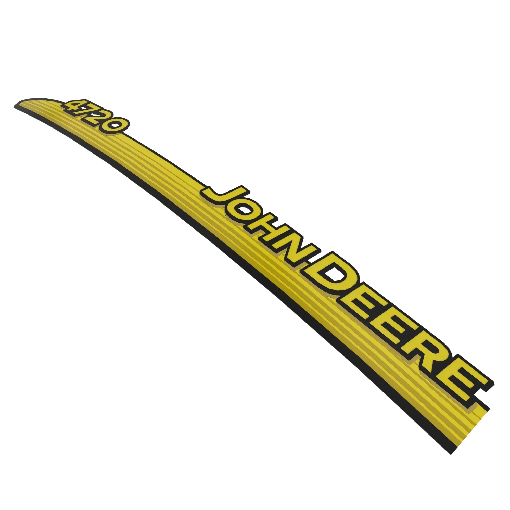 John Deere Label, Hood Left Side - LVU15246