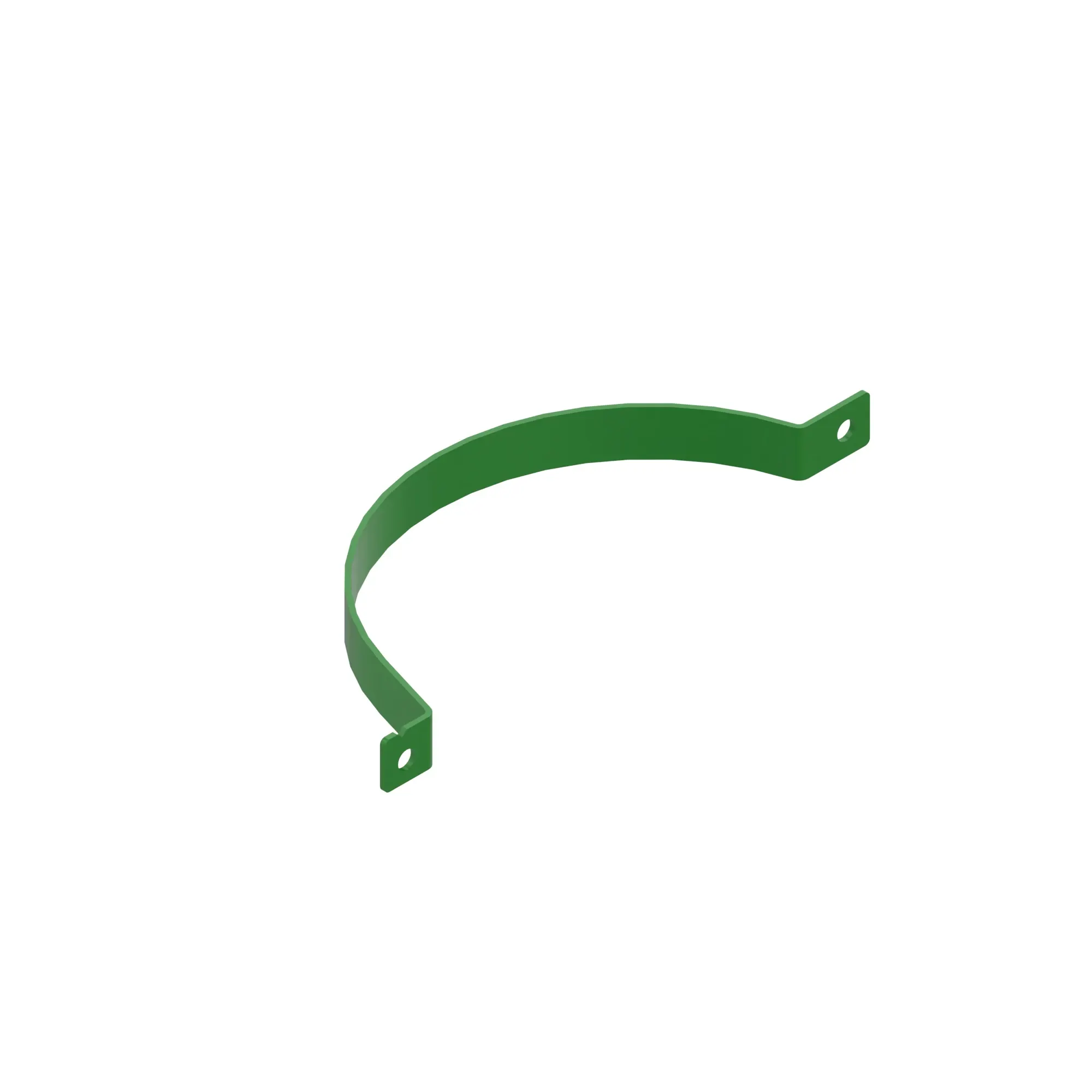John Deere Bolt-On Single 2-Hole Clamp - HXE53091