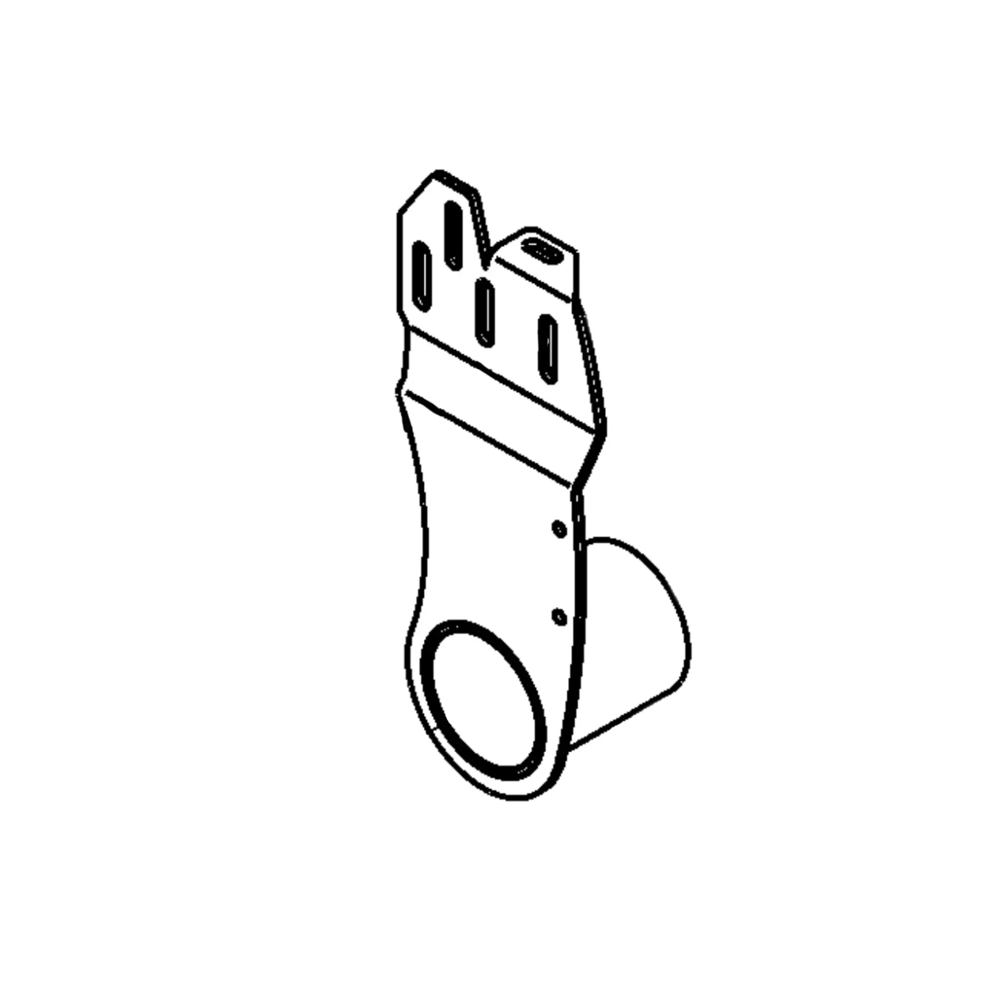 John Deere Right Side Auger Hanger Plate - 5XB01134