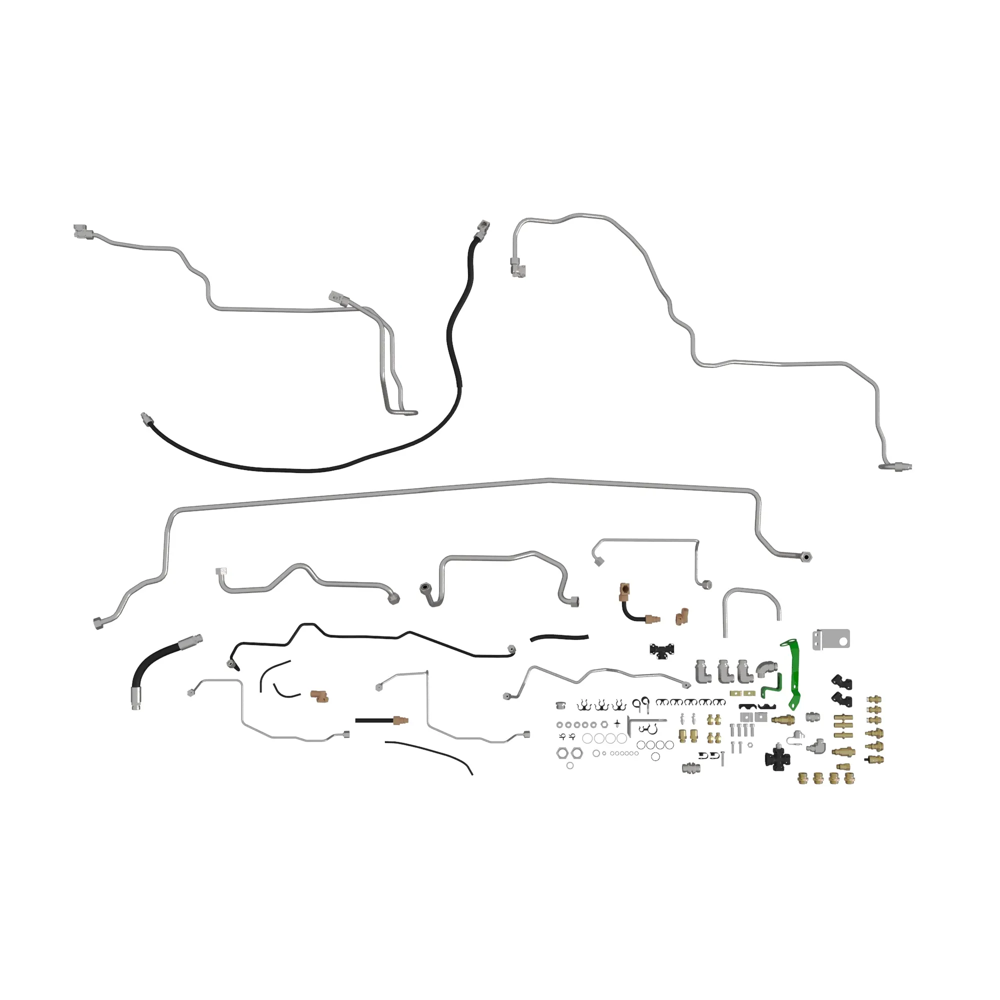 BL16620; Brake Line; Brake Line for Supply and Bleeding plus Bracket; MHM1894; 8751