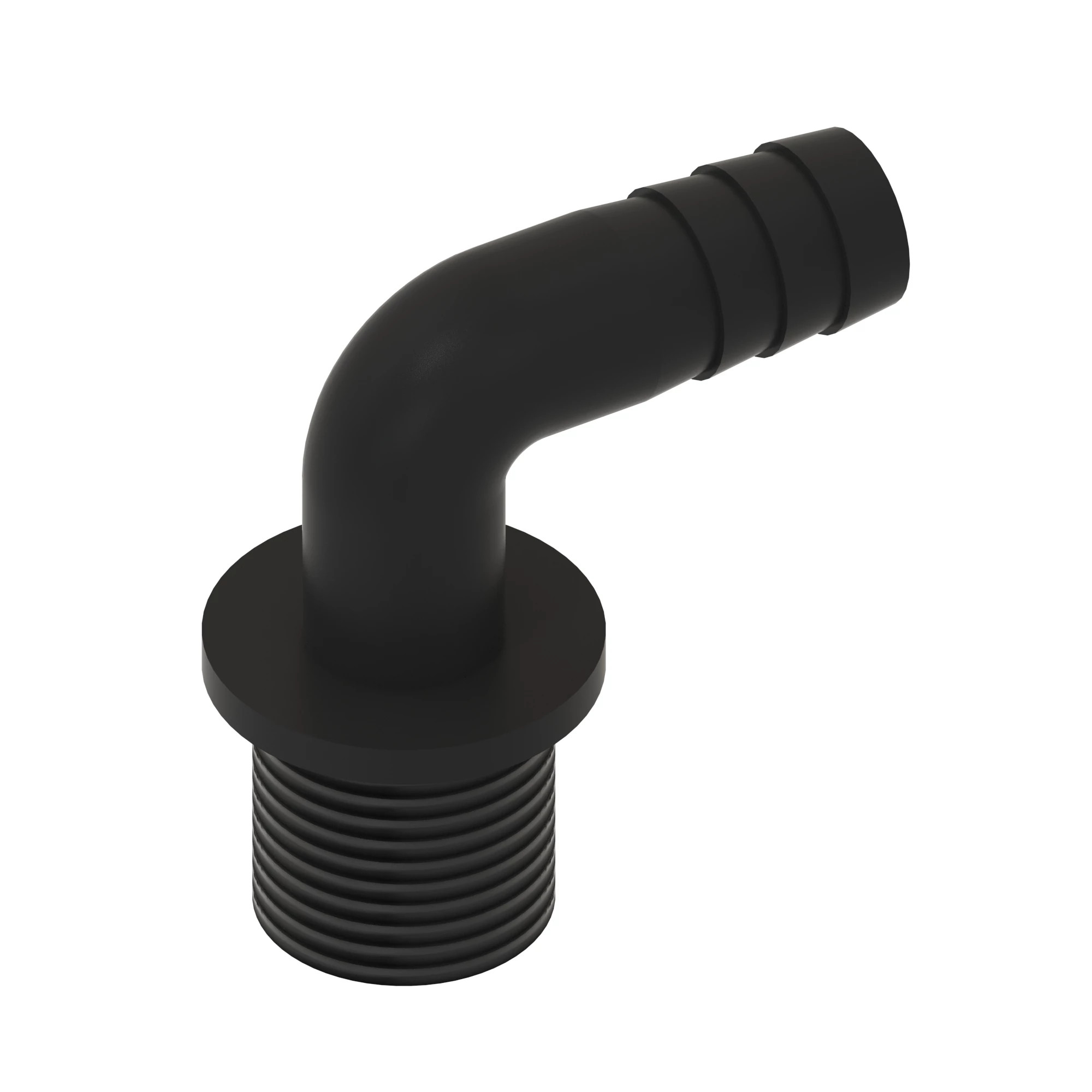 HOSE FITTING, HOSE FITTING, 90' D=1