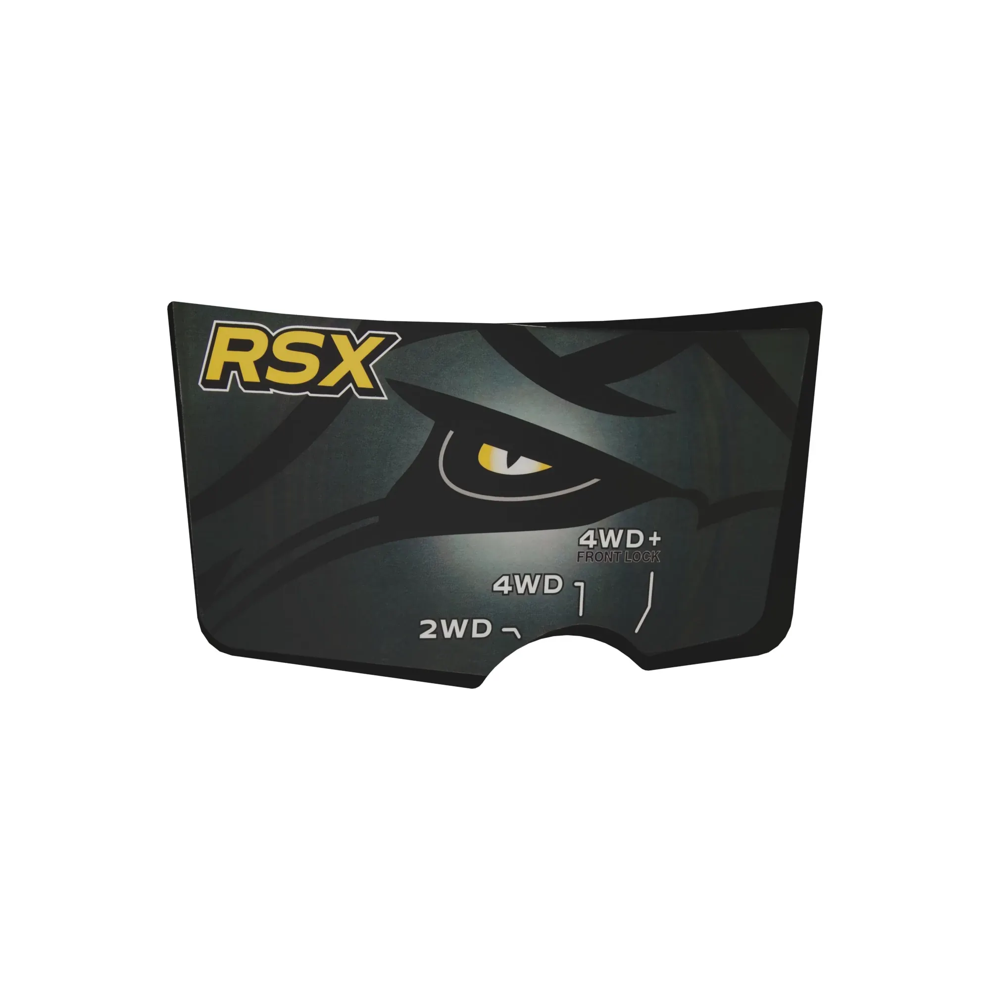 LABEL, RSX FEATURE - SHIFT PANEL