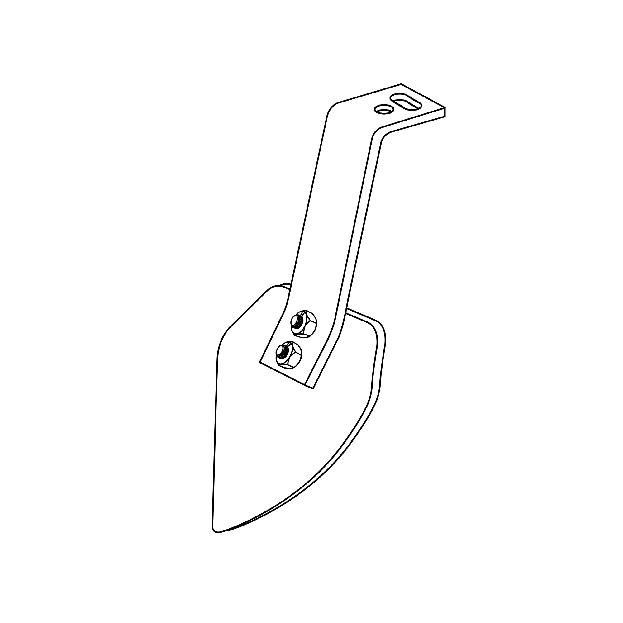 John Deere Scraper Blade, Left Side - 5TL11028