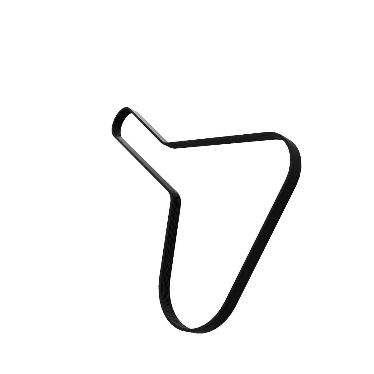 John Deere PK Section Engine Fan V-Belt - DZ118834