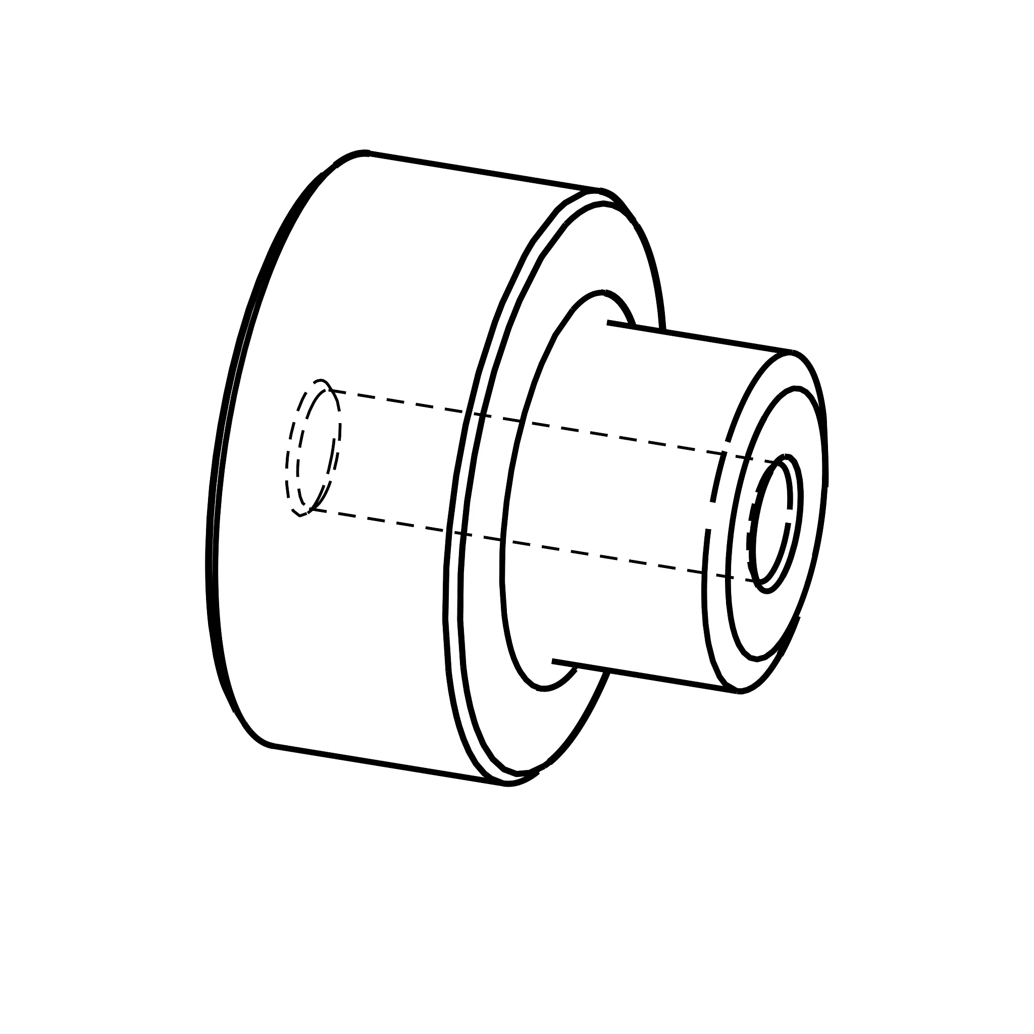 John Deere Flanged Bushing - HXE134523
