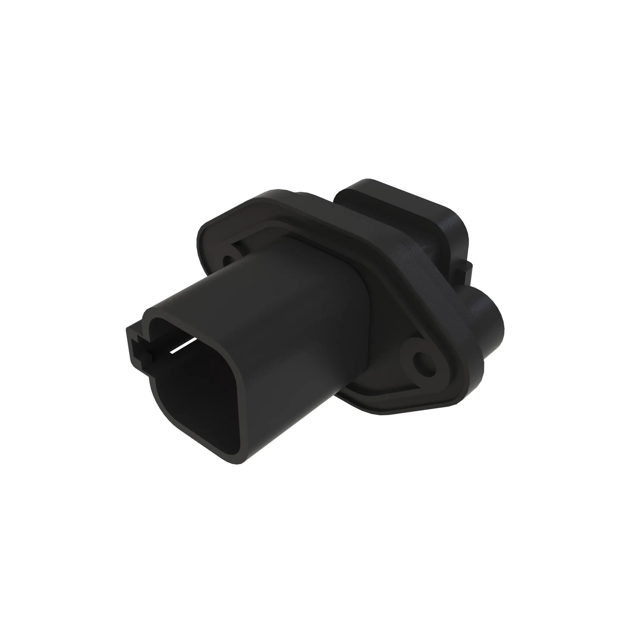 CONN DEUTSCH DT 6W FS BLK PLSTC