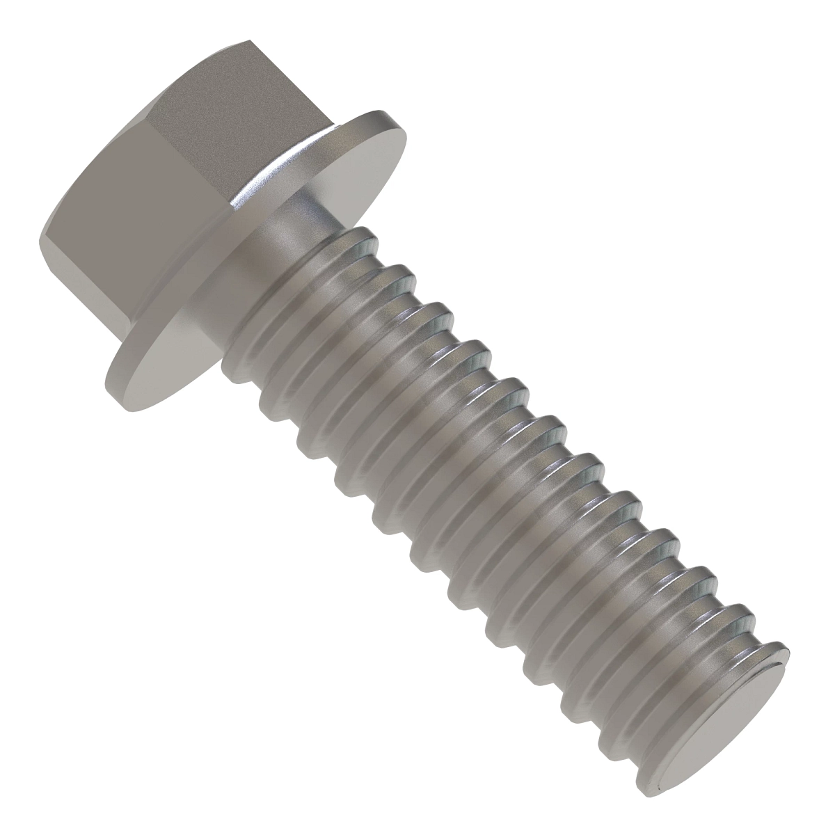 John Deere Hexagonal Head Flanged Screw, M8 X 30 - L202303