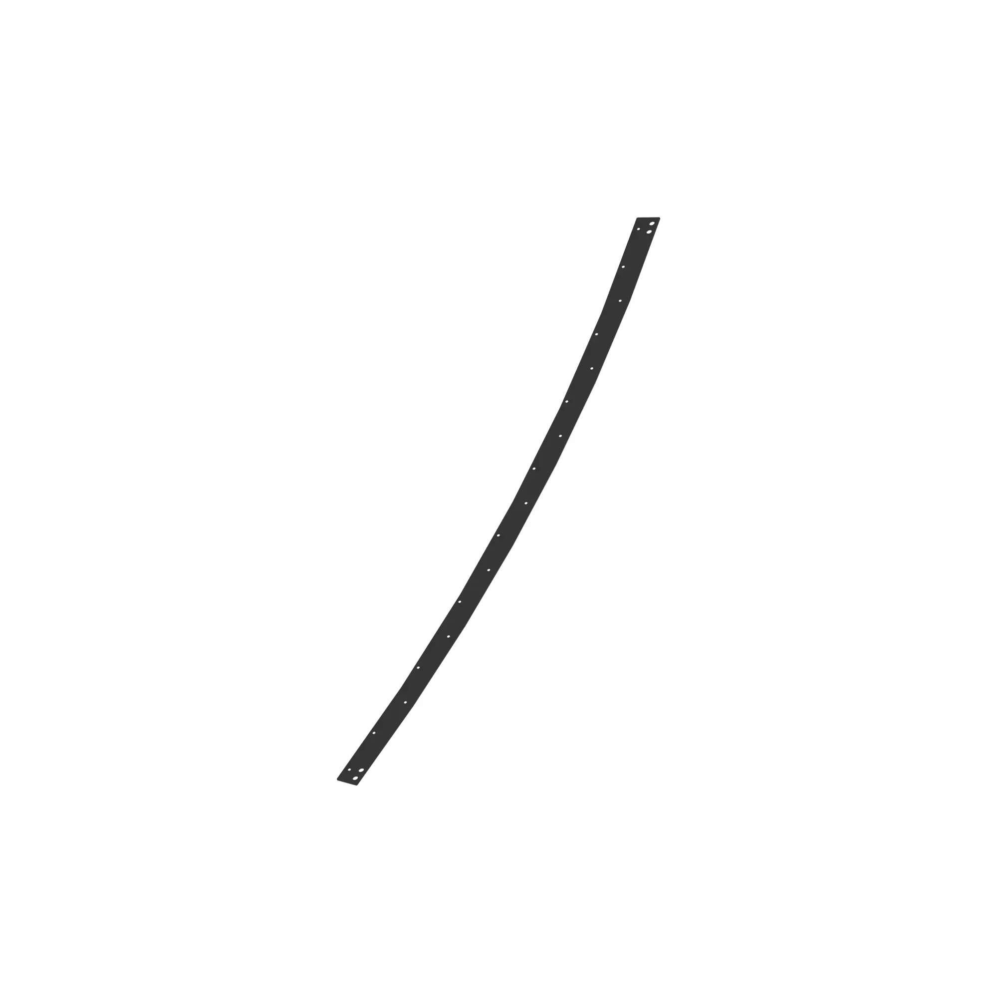John Deere Spout Extension Wear Plate - HXE55069