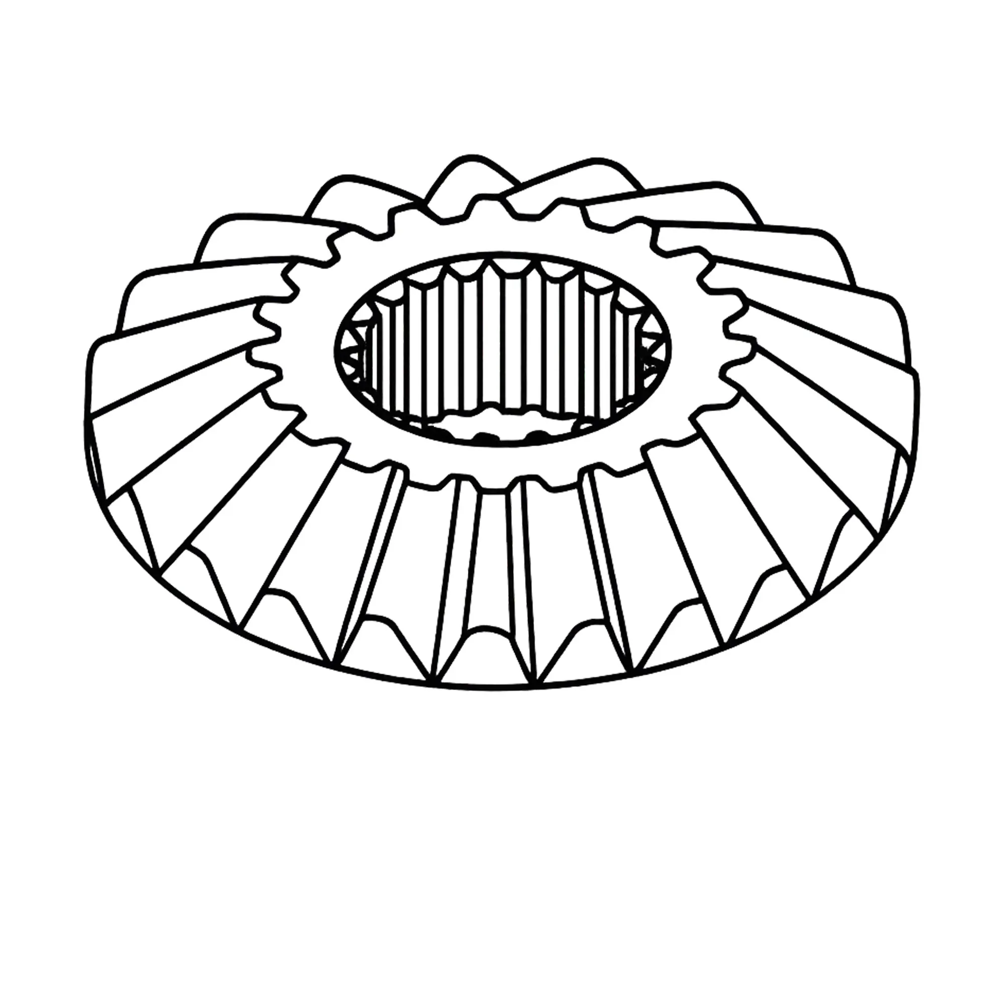 GEAR, DIFFERENTIAL BEVEL