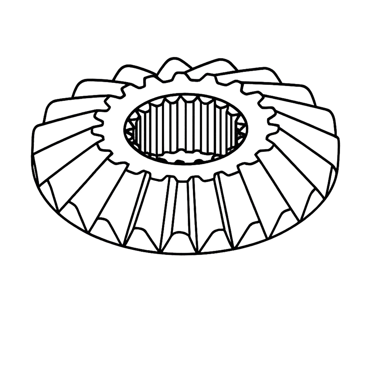 Gear, Differential Bevel