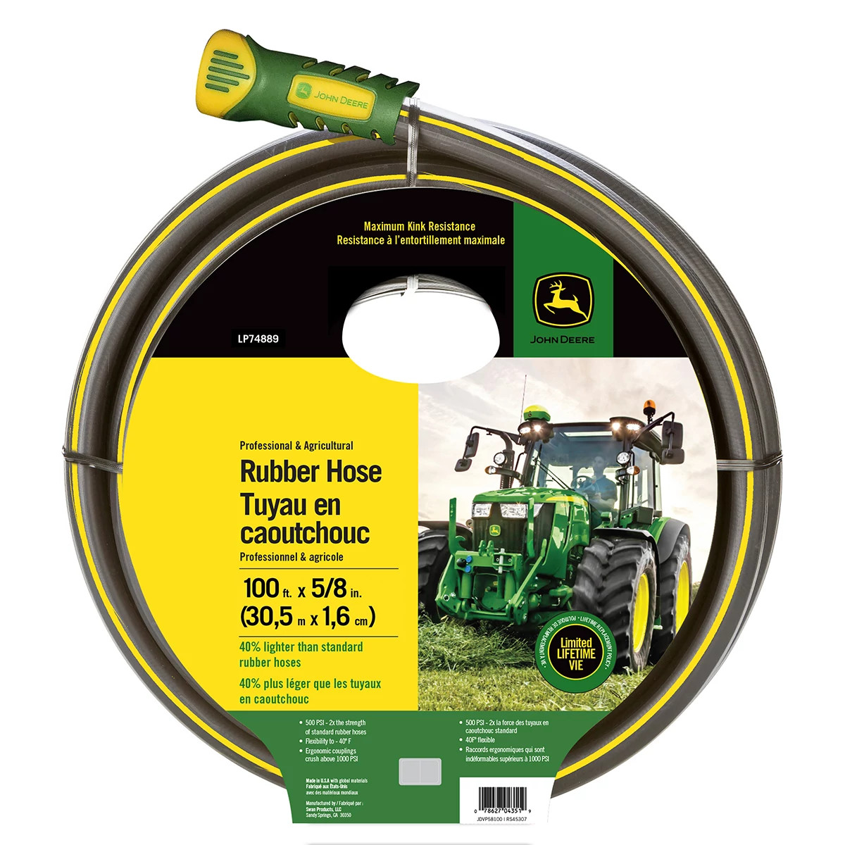 "100 ft. Rubber Garden Hose"