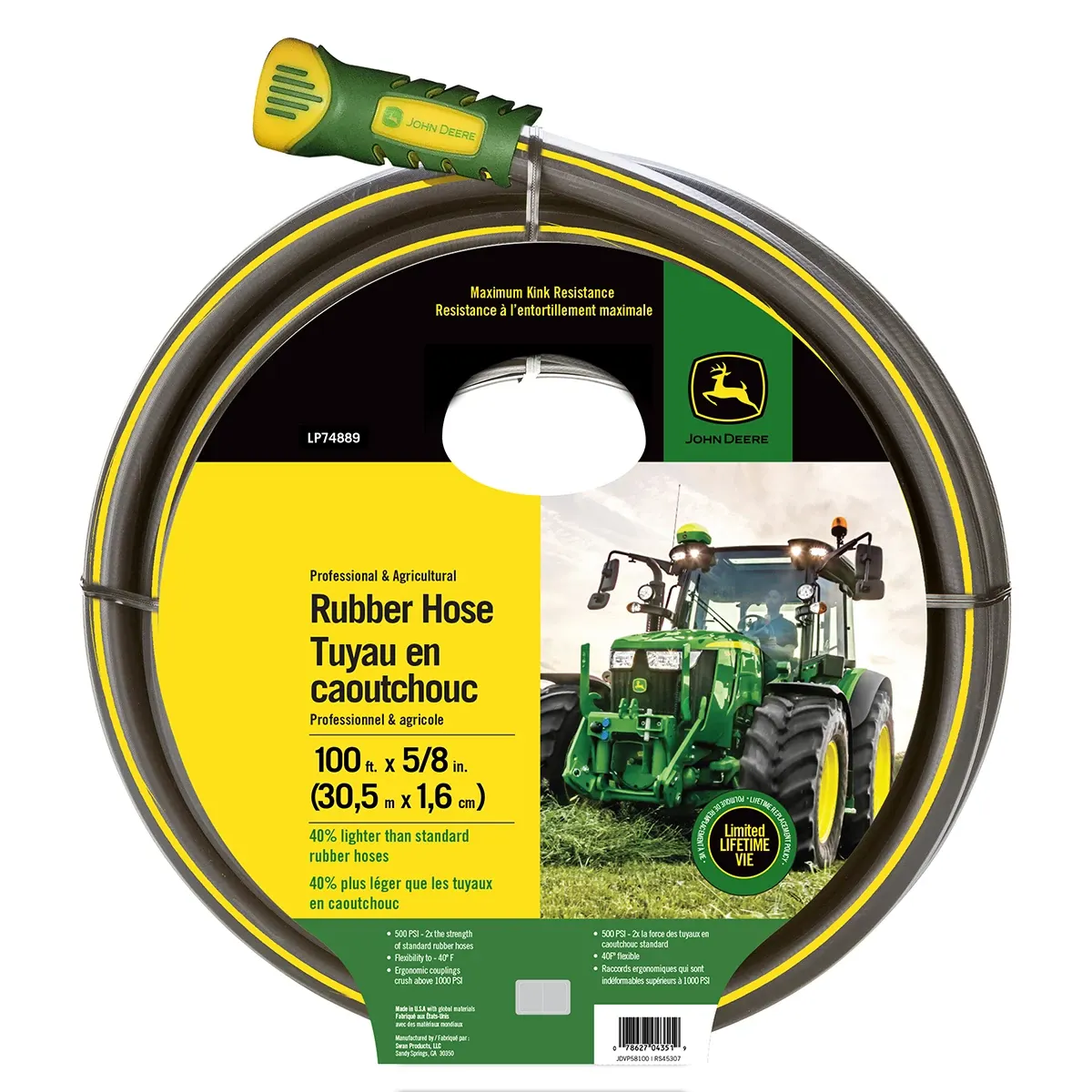 "100 ft. Rubber Garden Hose"