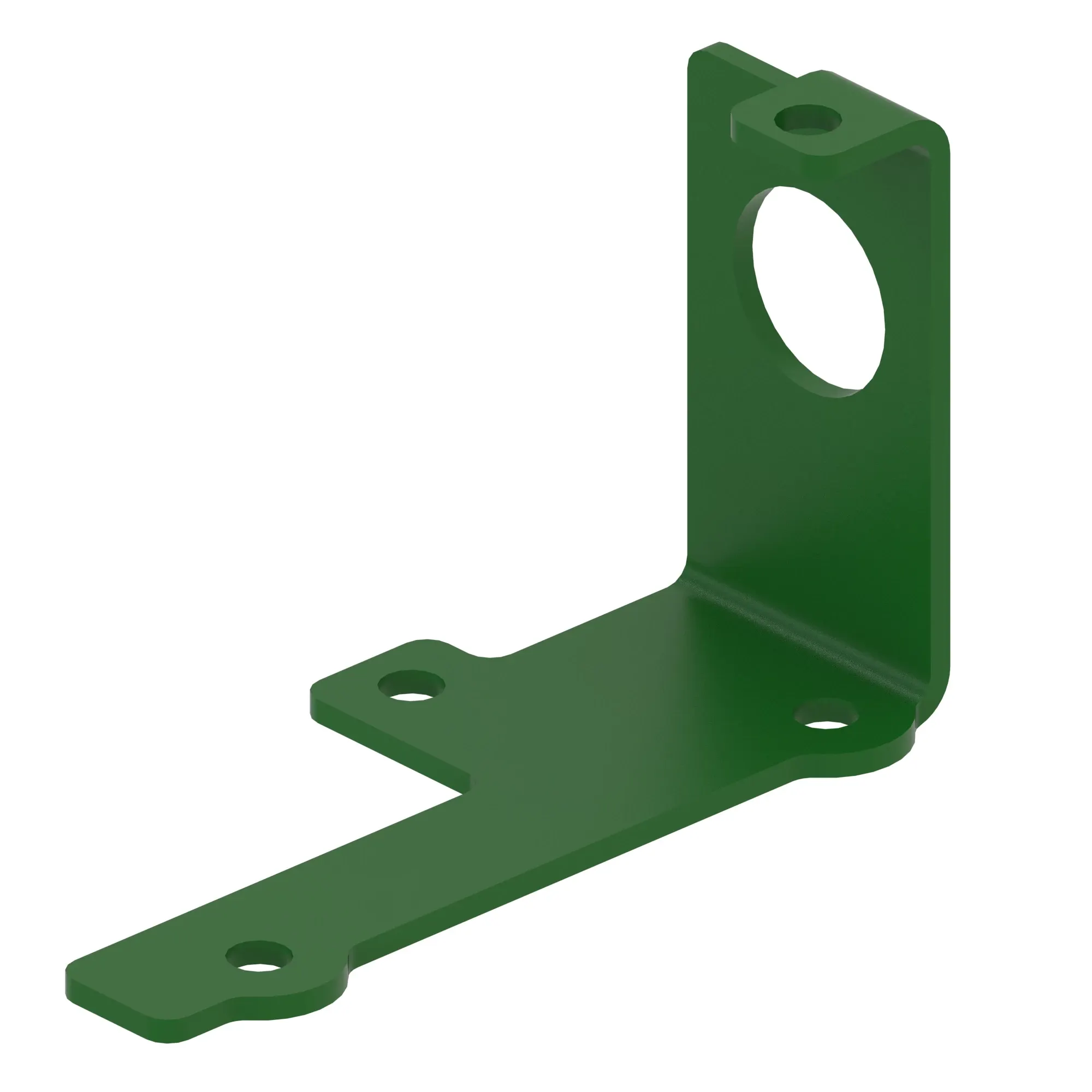 John Deere Cooler Manifold Tee Support Plate - HXE26811