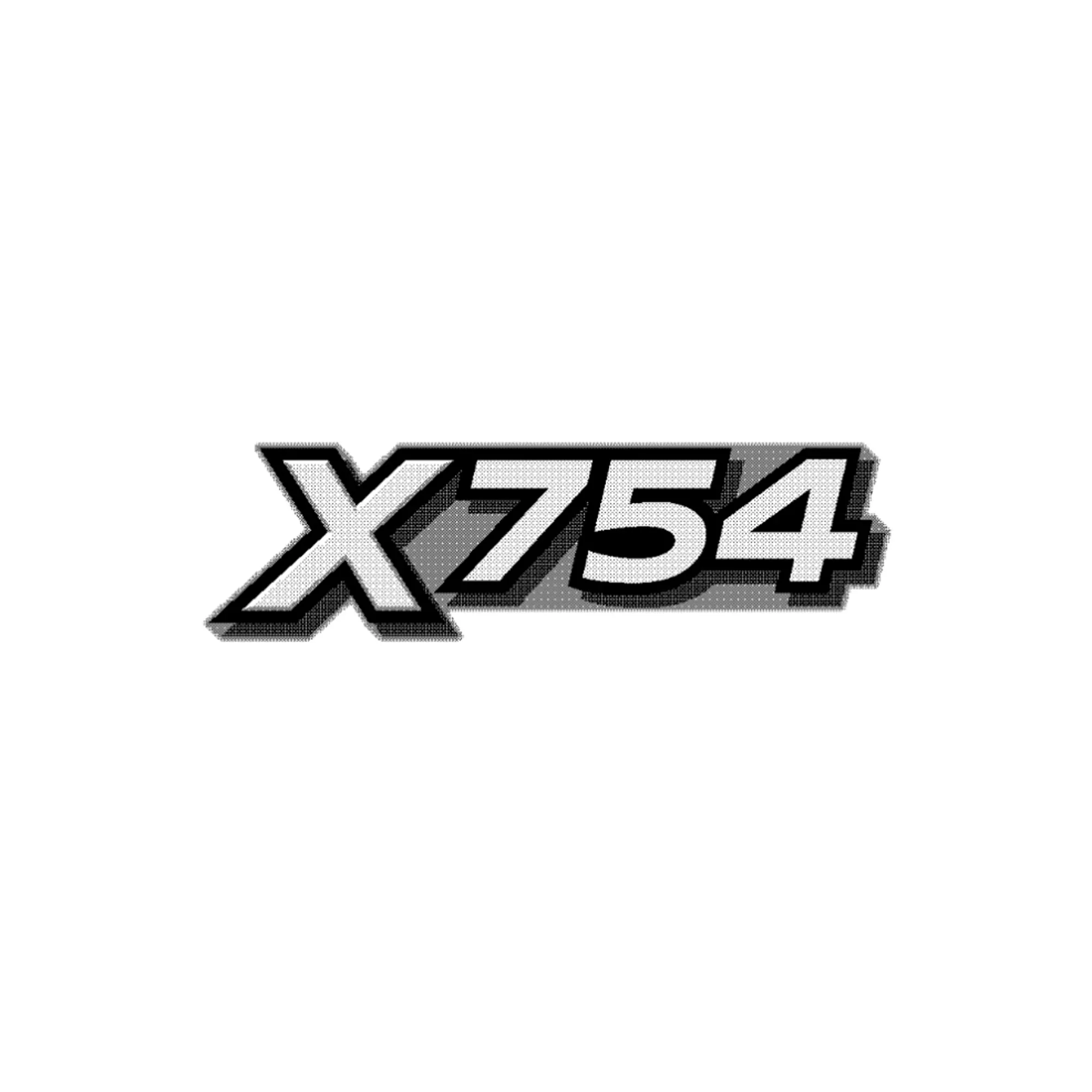 John Deere X754 Model Designator Label - M167243