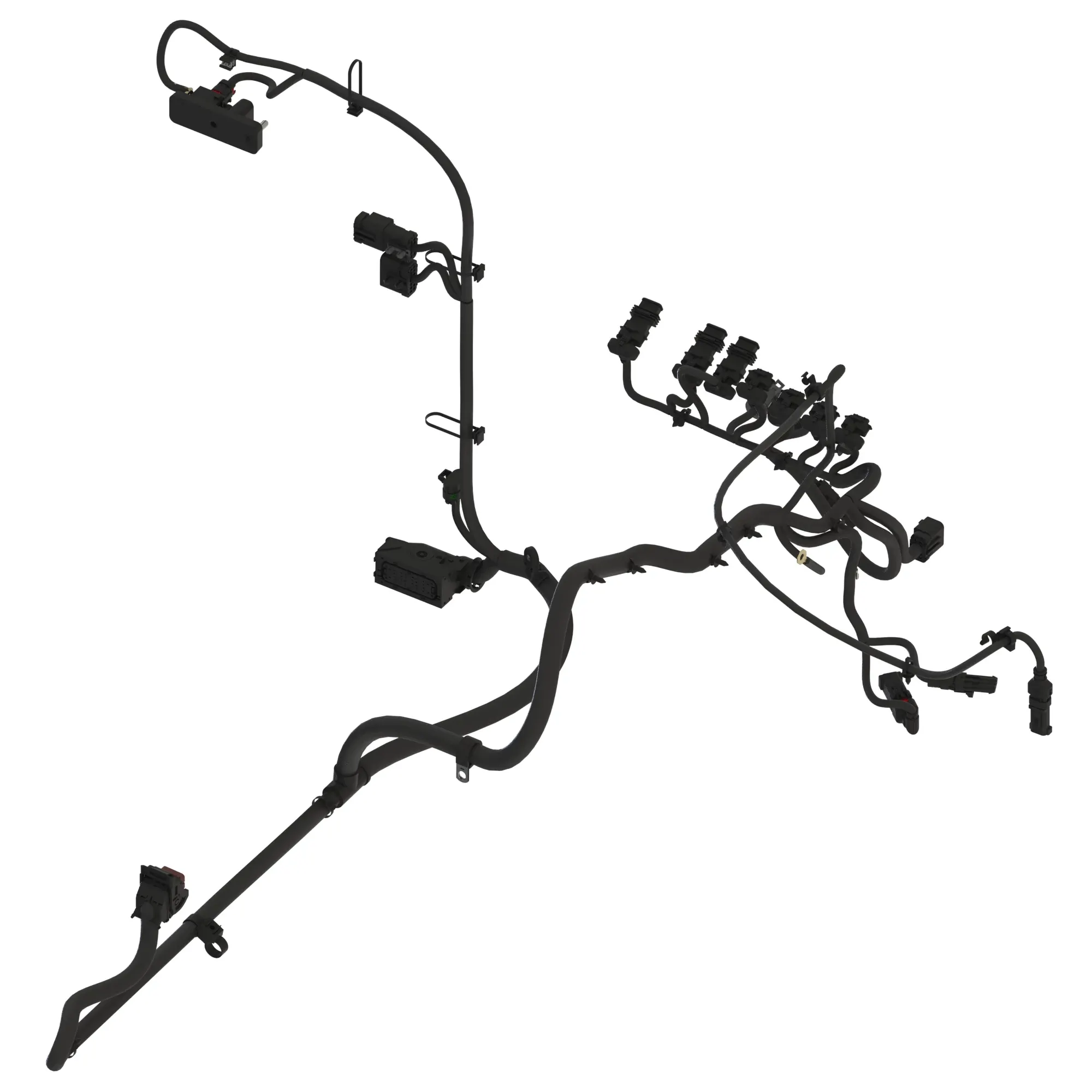 John Deere Electro-Hydraulic Hitch Wiring Harness - RE585902