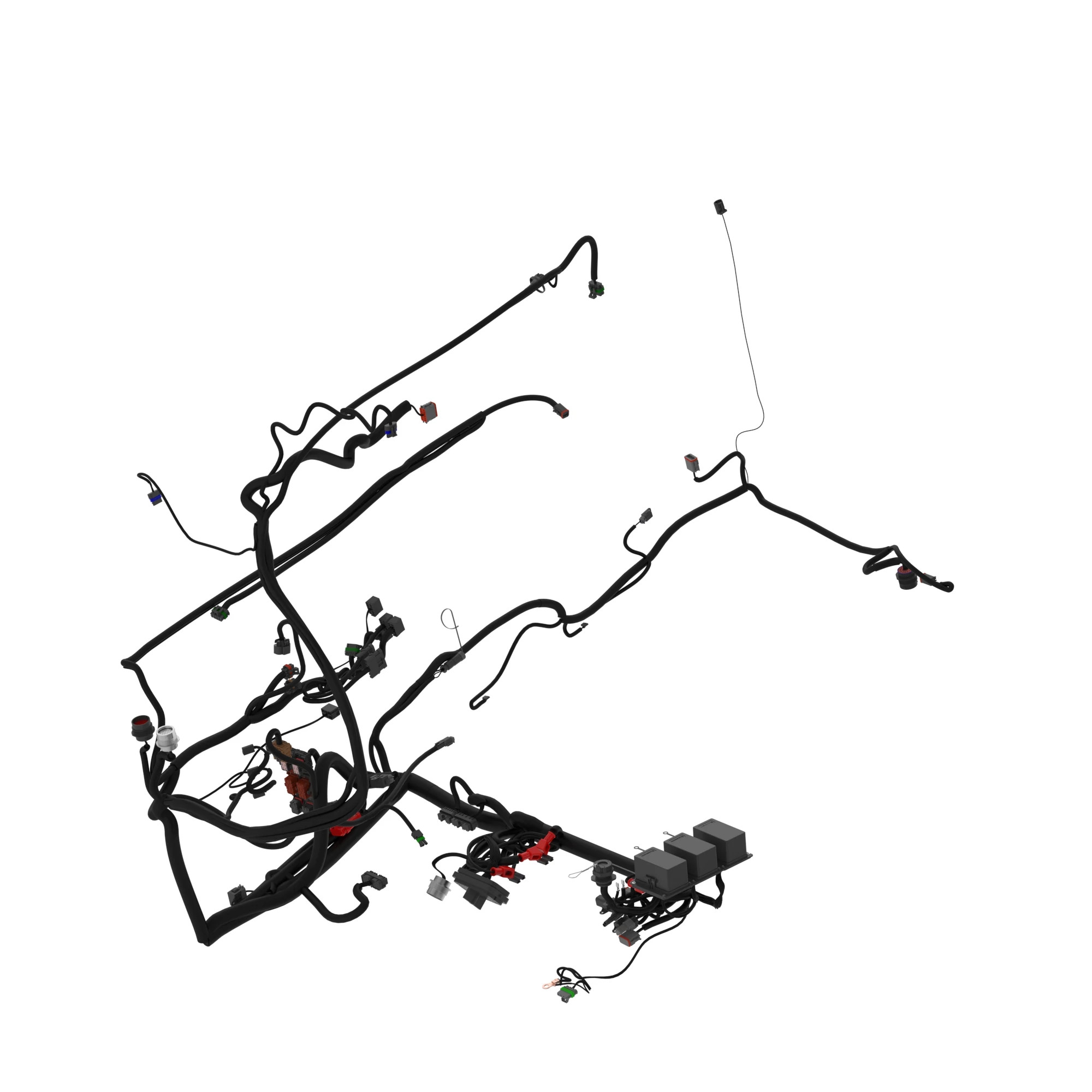 John Deere 6-Wheel Cab Interior Wiring Harness - AT408164