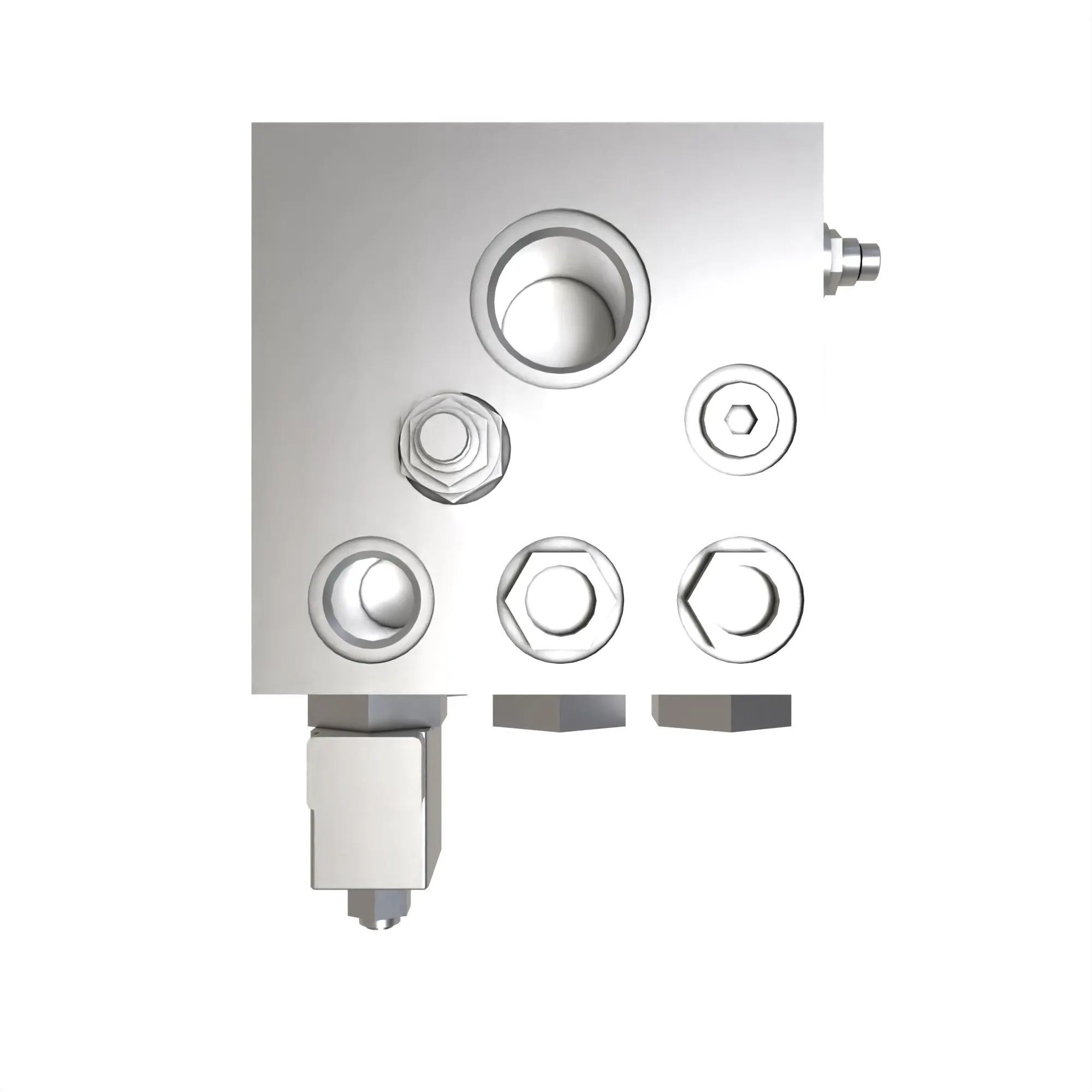 MANIFOLD, VALVE-MANIFOLD TOPPER (M)
