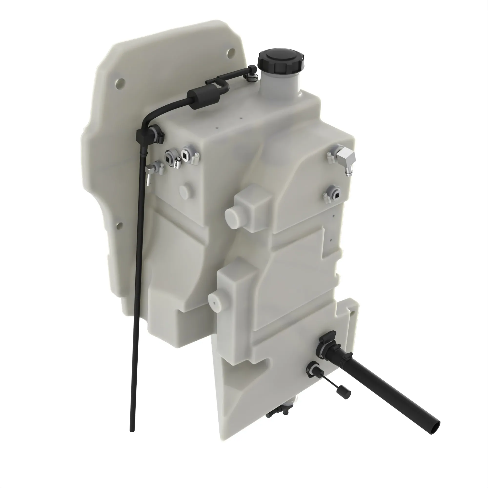 John Deere PowerShift™ Transmission Hydraulic Oil Reservoir - RE230661