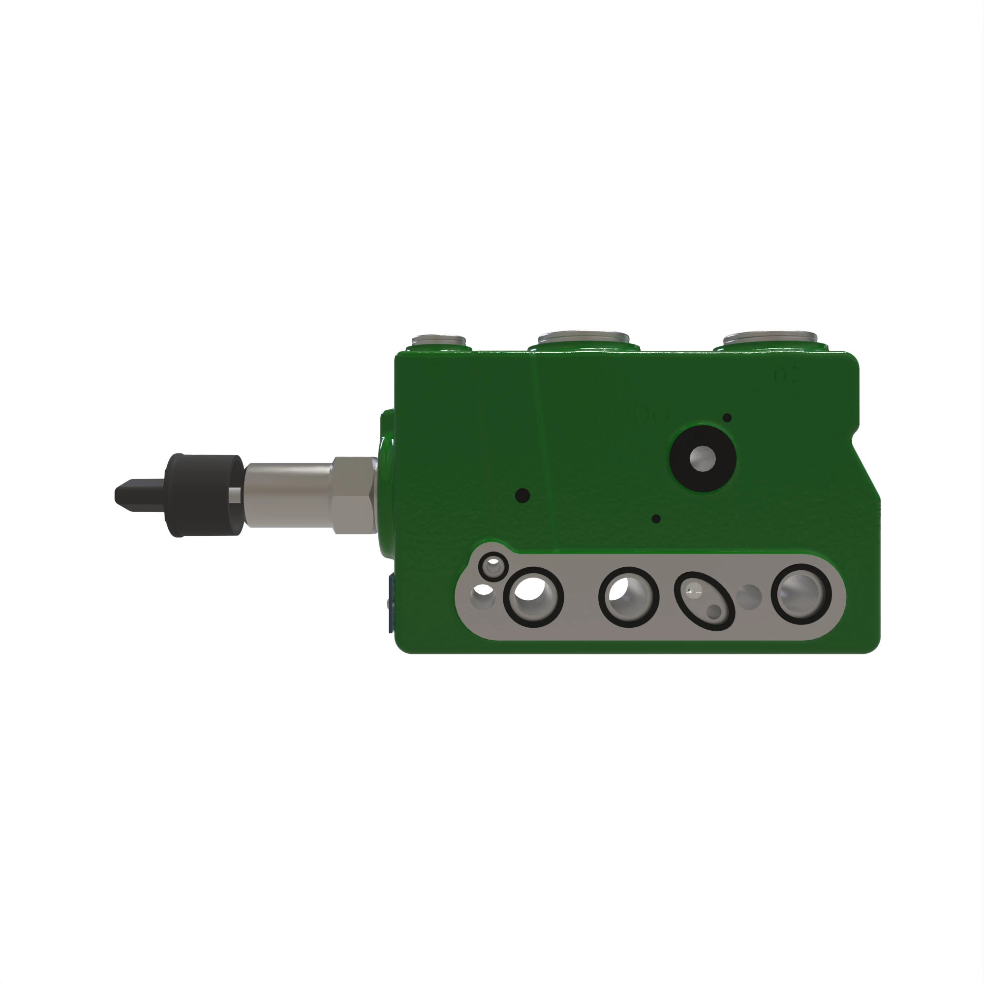 FLOW CONTROL HYD. VALVE, SECTION, P