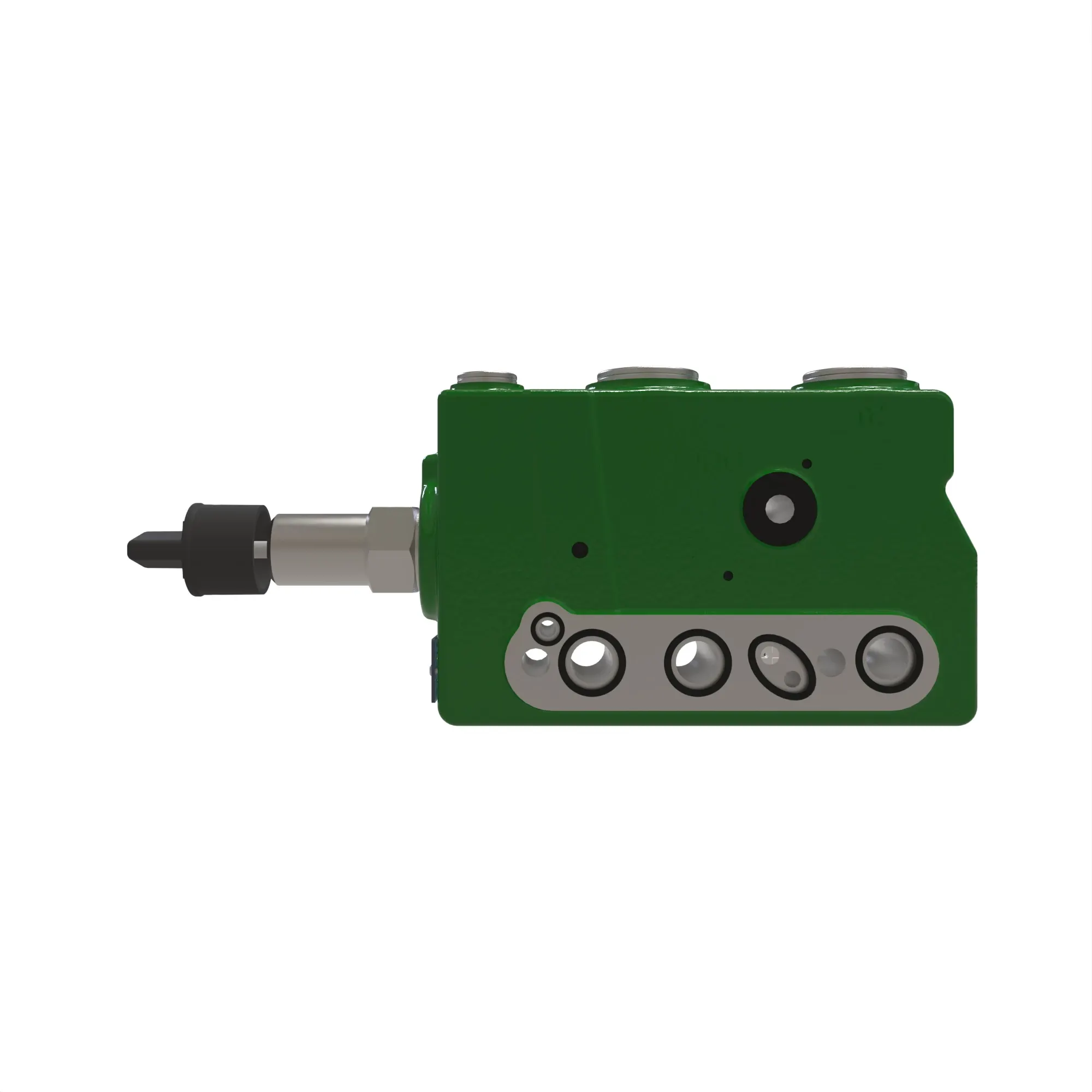 FLOW CONTROL HYD. VALVE, SECTION, P