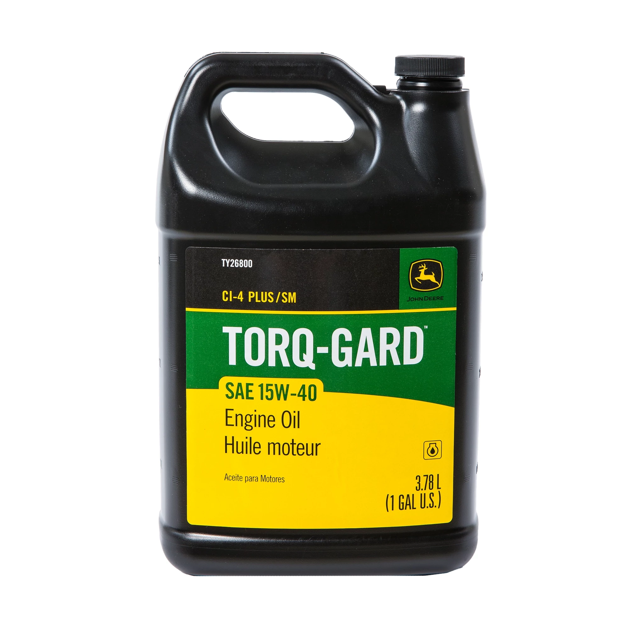 TY26800: Engine Oil, Torq-Gard™, SAE 15W-40, API CJ-4/SM, 3.78