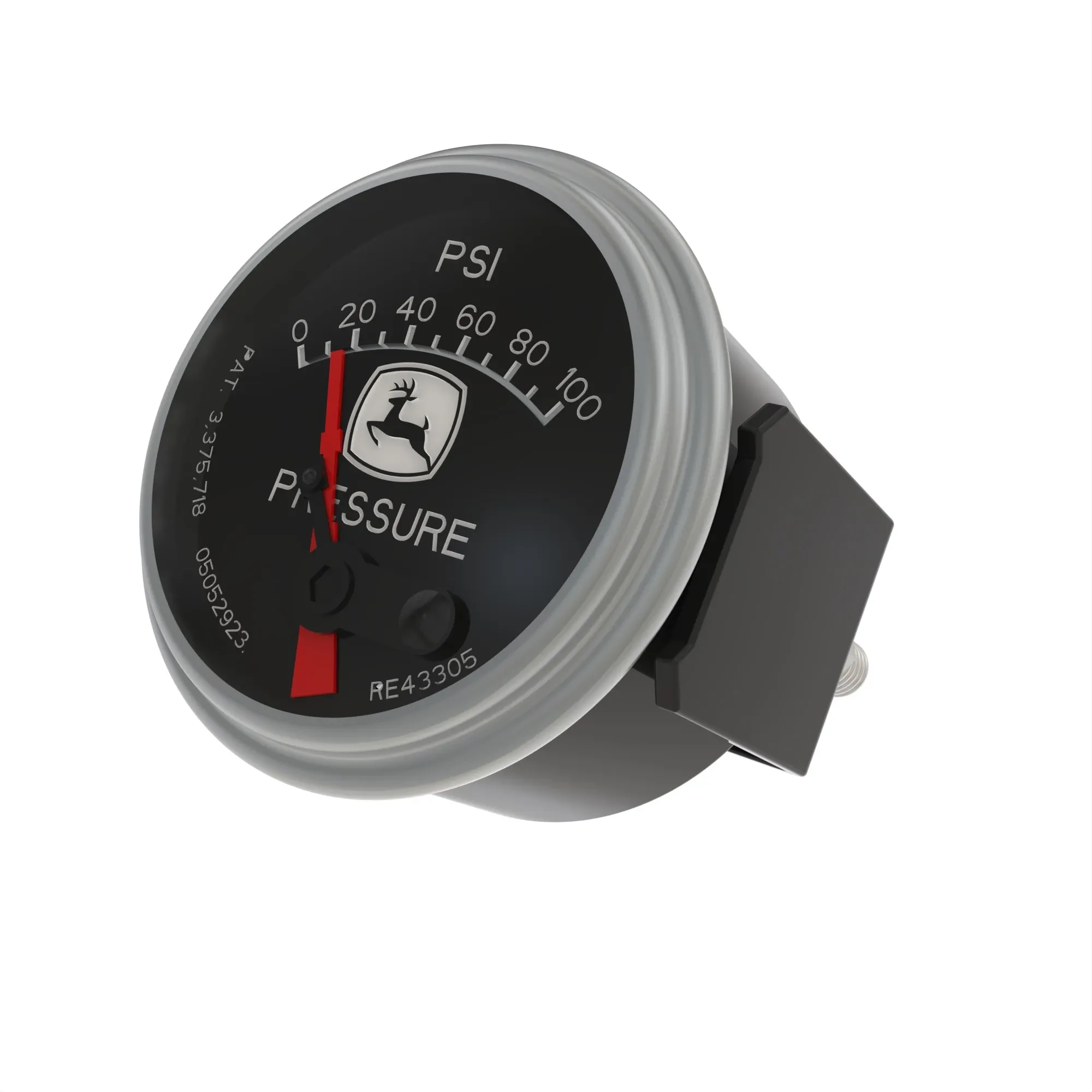 John Deere Instrument Panel Oil Pressure Meter - RE43305